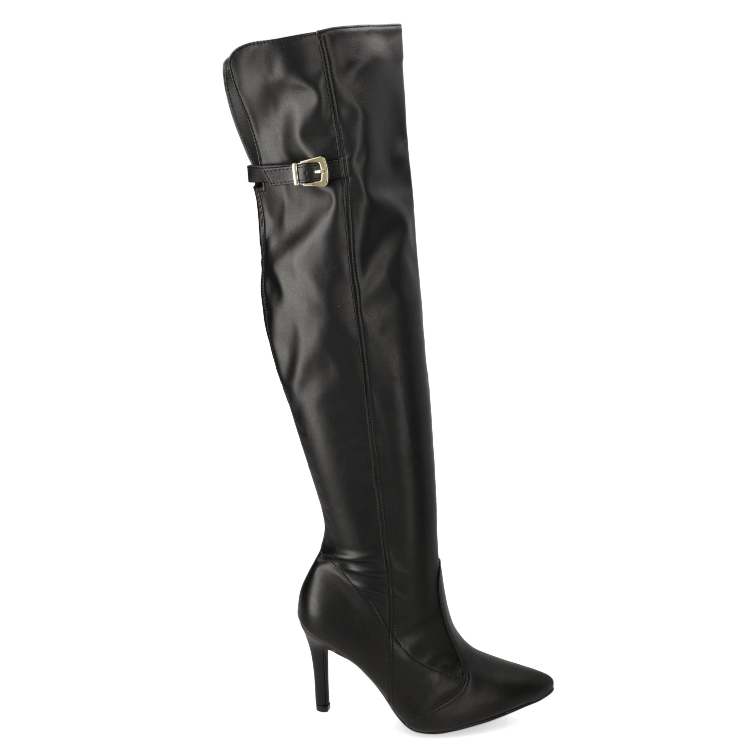 Bota Taco Aguja 10 cm Negro Vizzano 34 / Negro