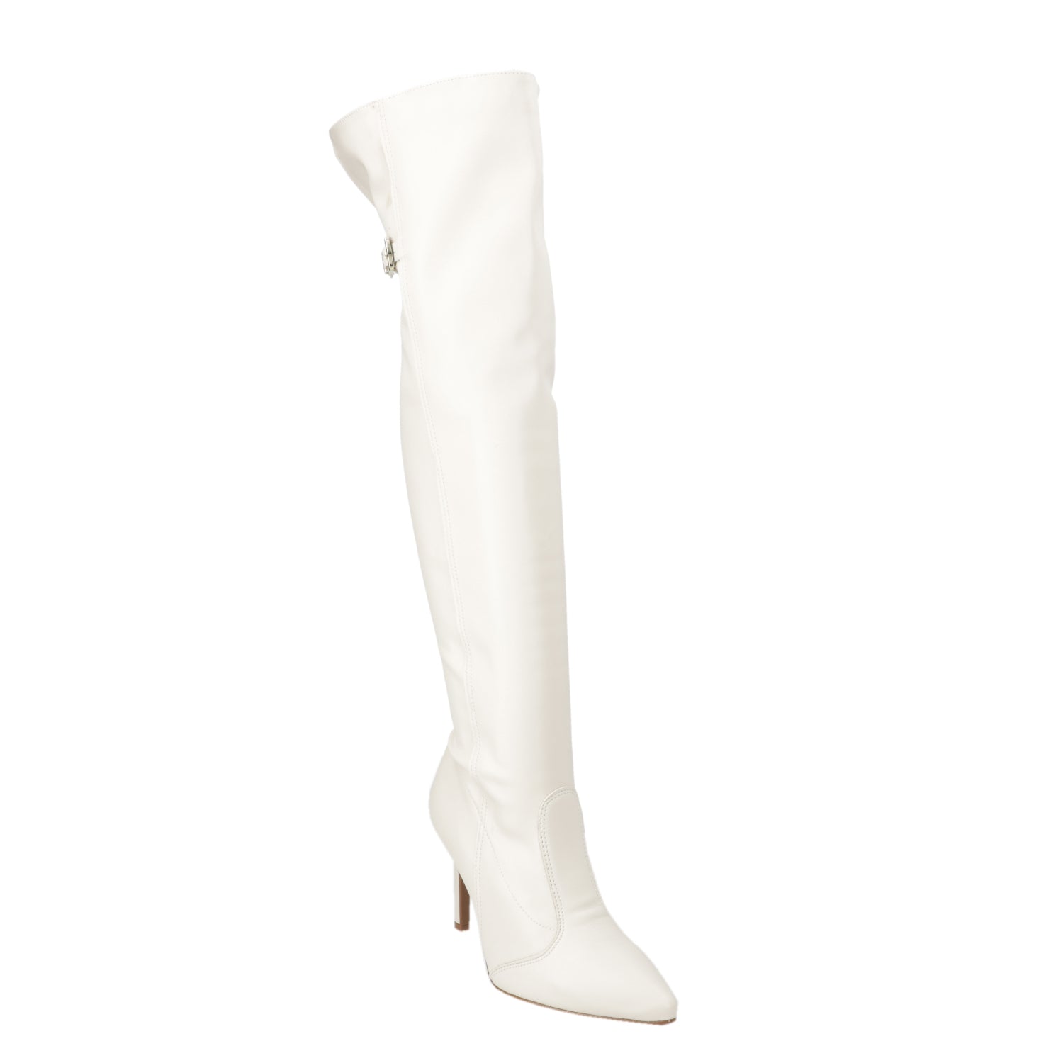 Bota Taco Aguja 10 cm Blanco Vizzano 34 / Blanco