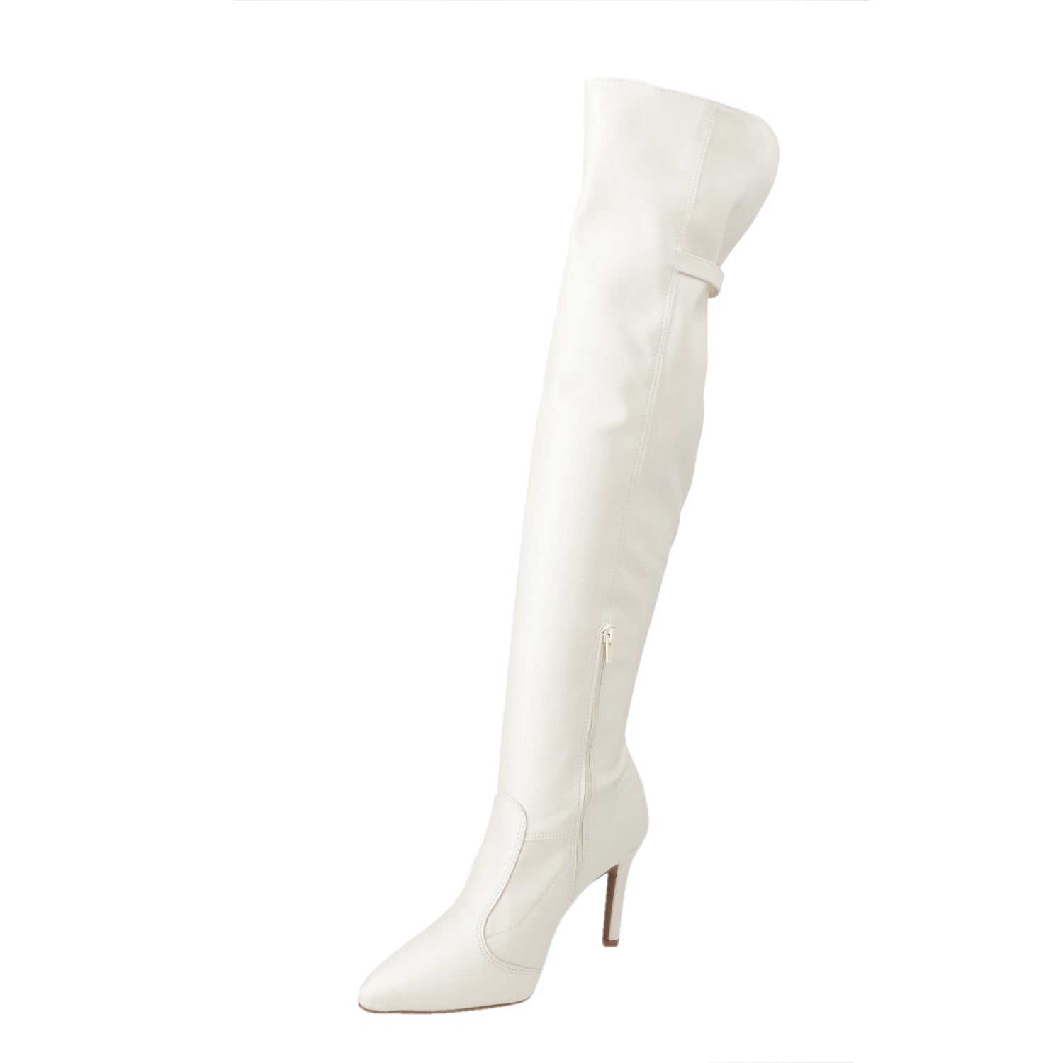 Bota Taco Aguja 10 cm Blanco Vizzano 34 / Blanco