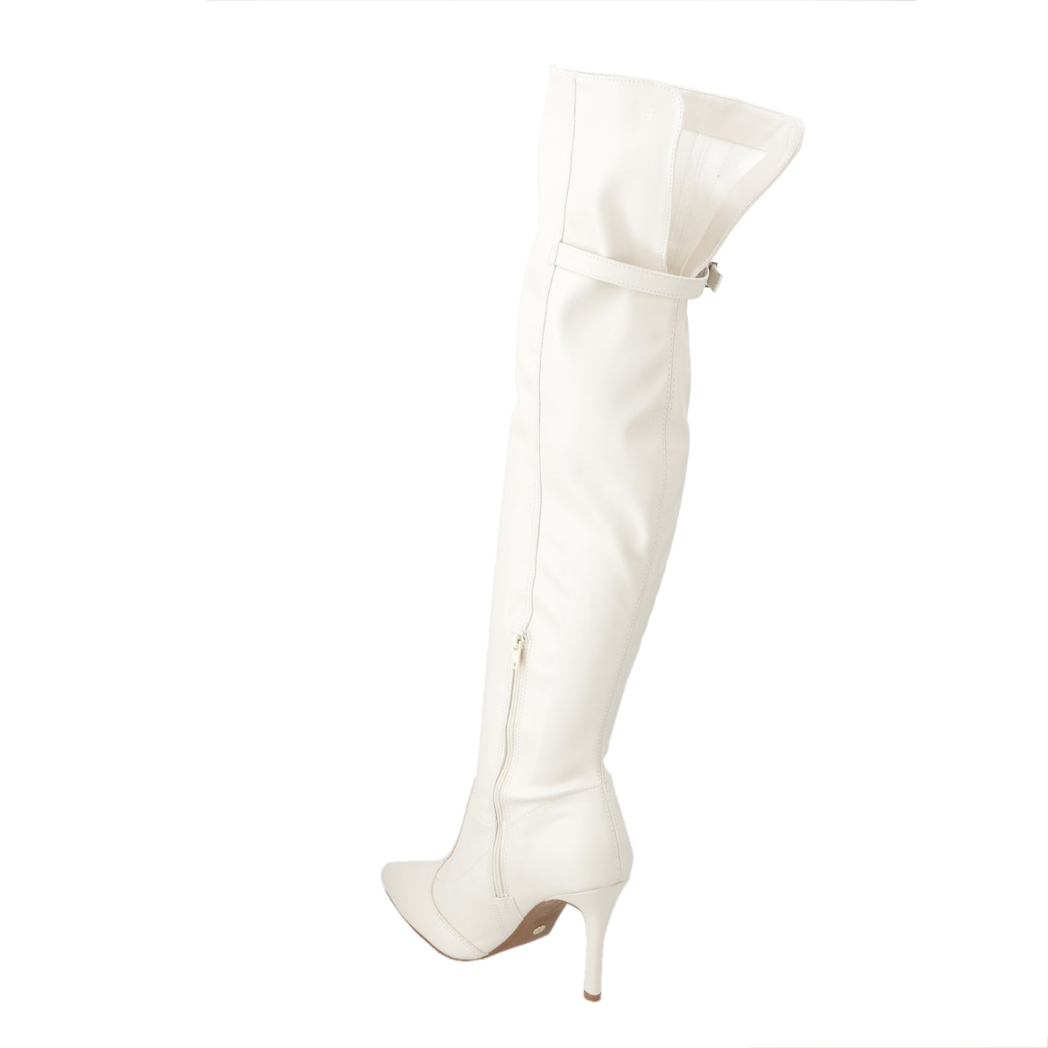 Bota Taco Aguja 10 cm Blanco Vizzano 34 / Blanco