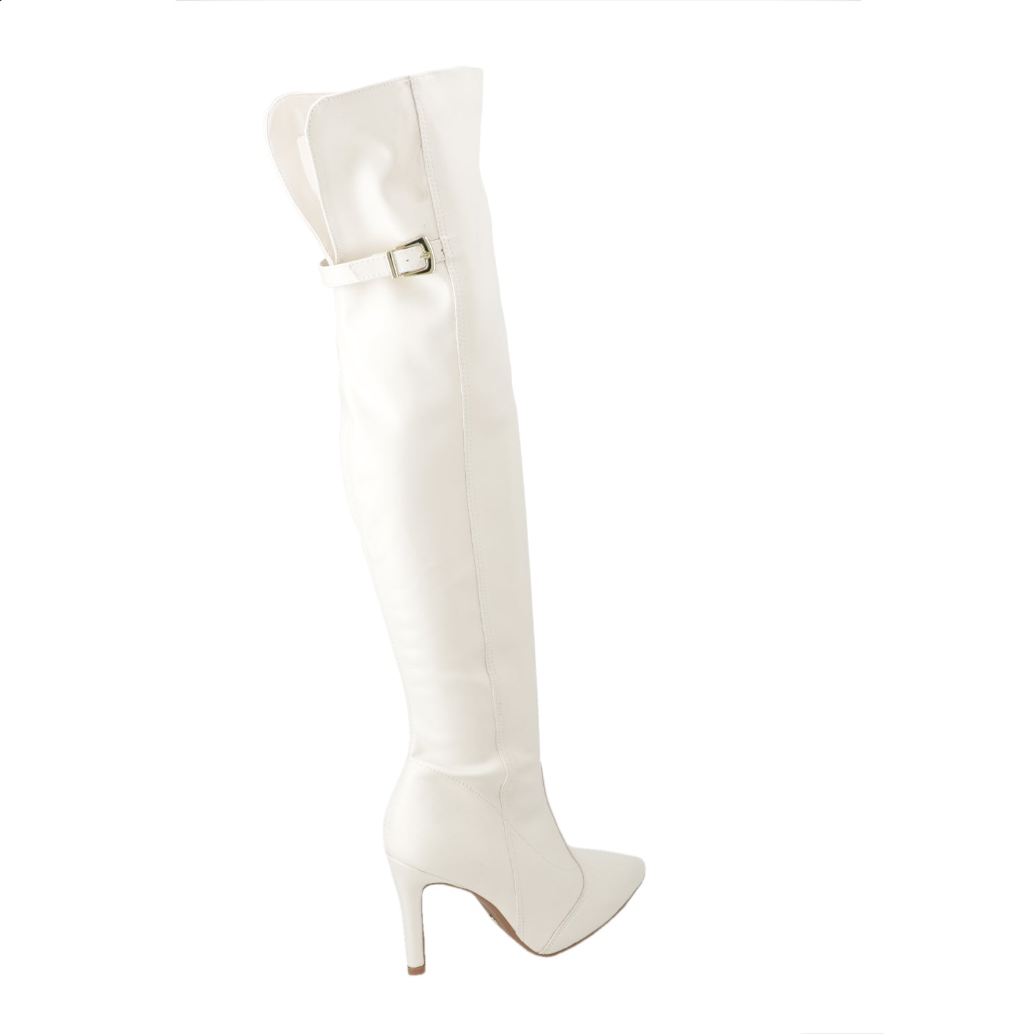 Bota Taco Aguja 10 cm Blanco Vizzano 34 / Blanco