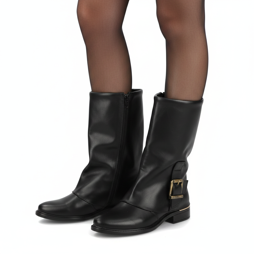 Botin Negro Vizzano 35 / Negro