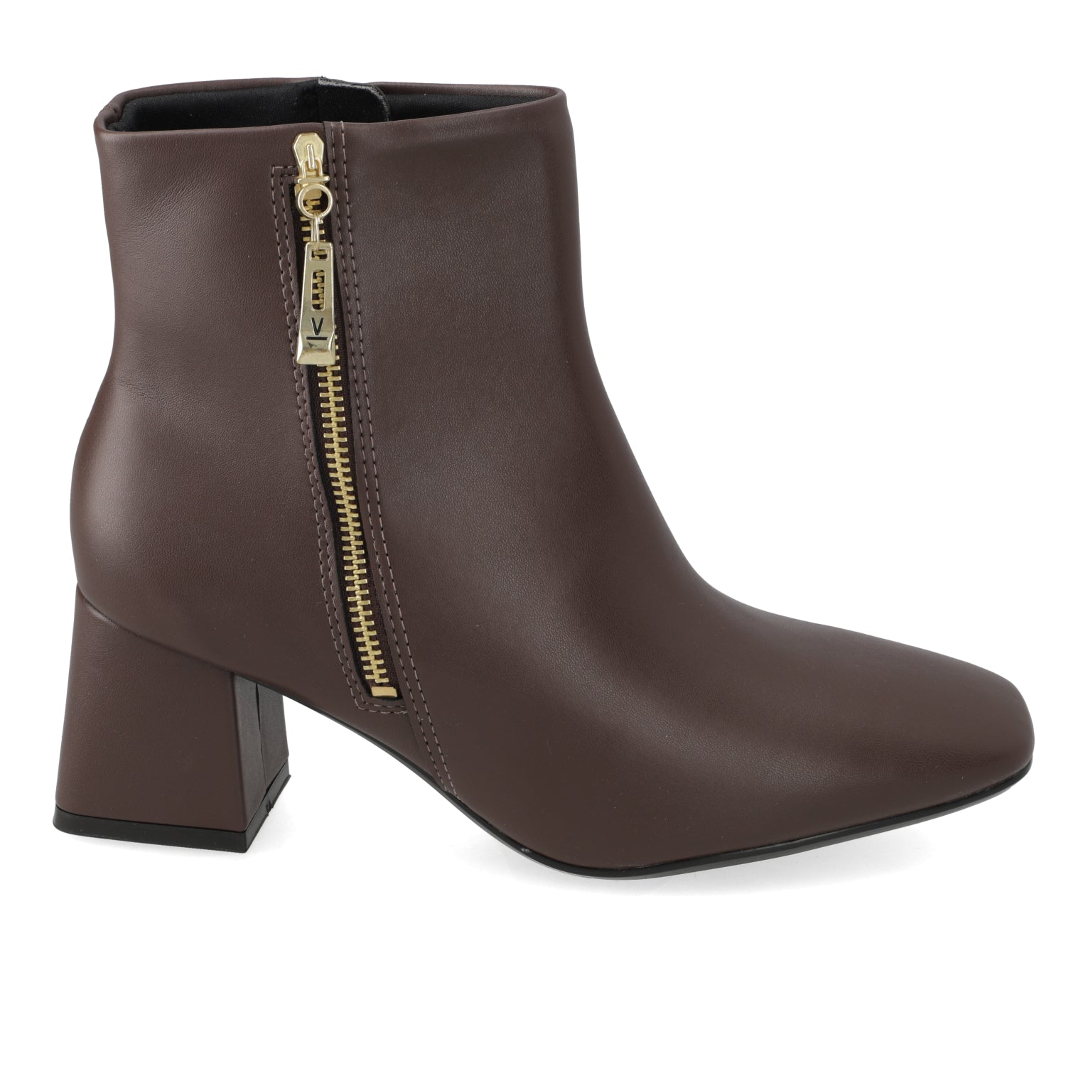 Botin Taco Ancho 5 cm Café Vizzano 35 / Café