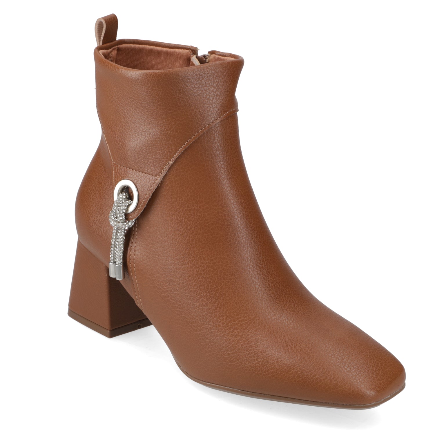 Botin Taco Ancho 5 cm Camel Vizzano 35 / Camel