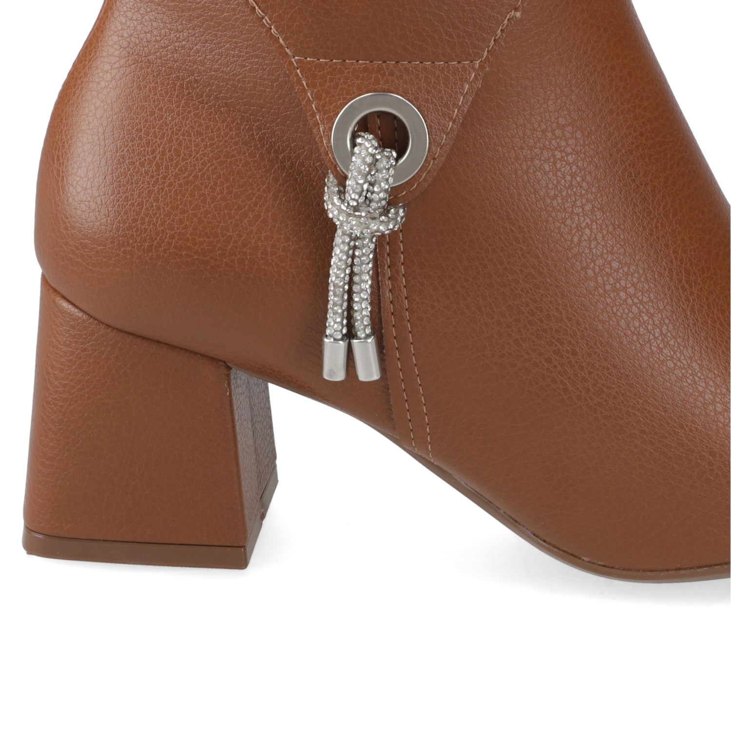 Botin Taco Ancho 5 cm Camel Vizzano 35 / Camel