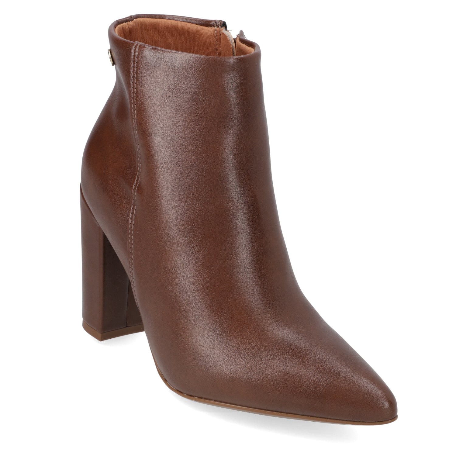 Botin Taco Ancho 7 cm Café Vizzano 34 / Café