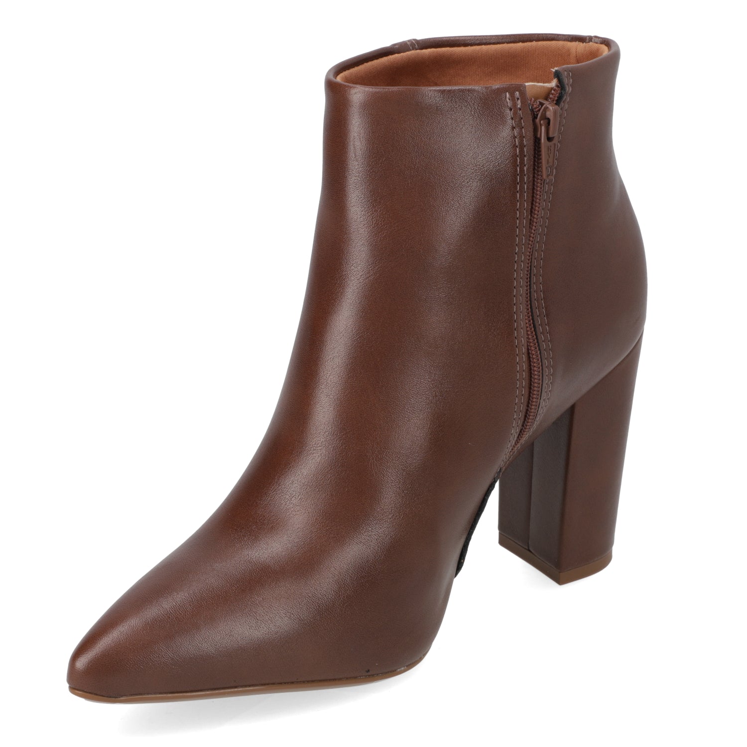 Botin Taco Ancho 10 cm Café Vizzano 34 / Café