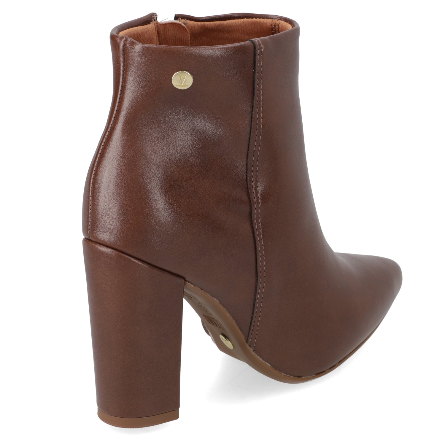 Botin Taco Ancho 10 cm Café Vizzano 34 / Café