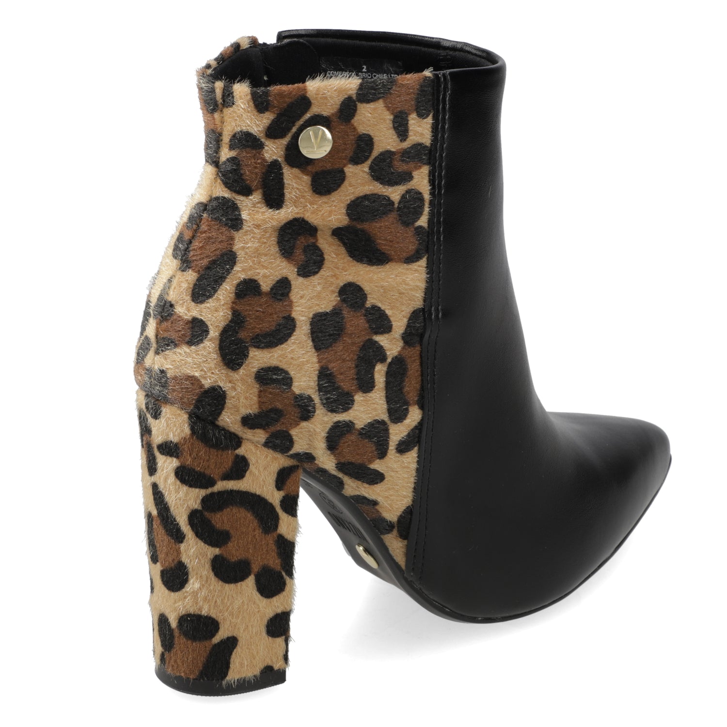 Botin Taco Ancho 7 cm Animal Print Vizzano 34 / Animal Print