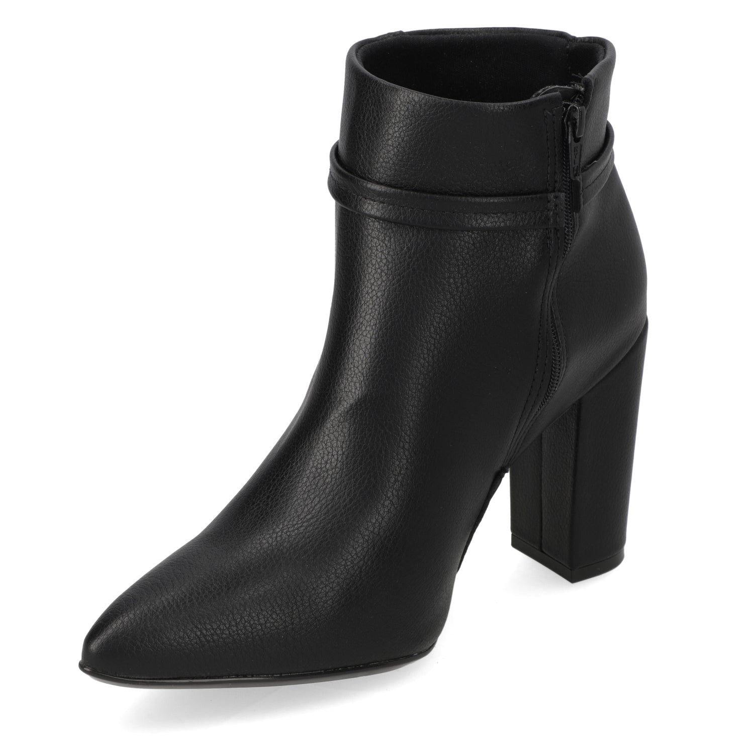 Botin Taco Ancho 7 cm Negro Vizzano 34 / Negro