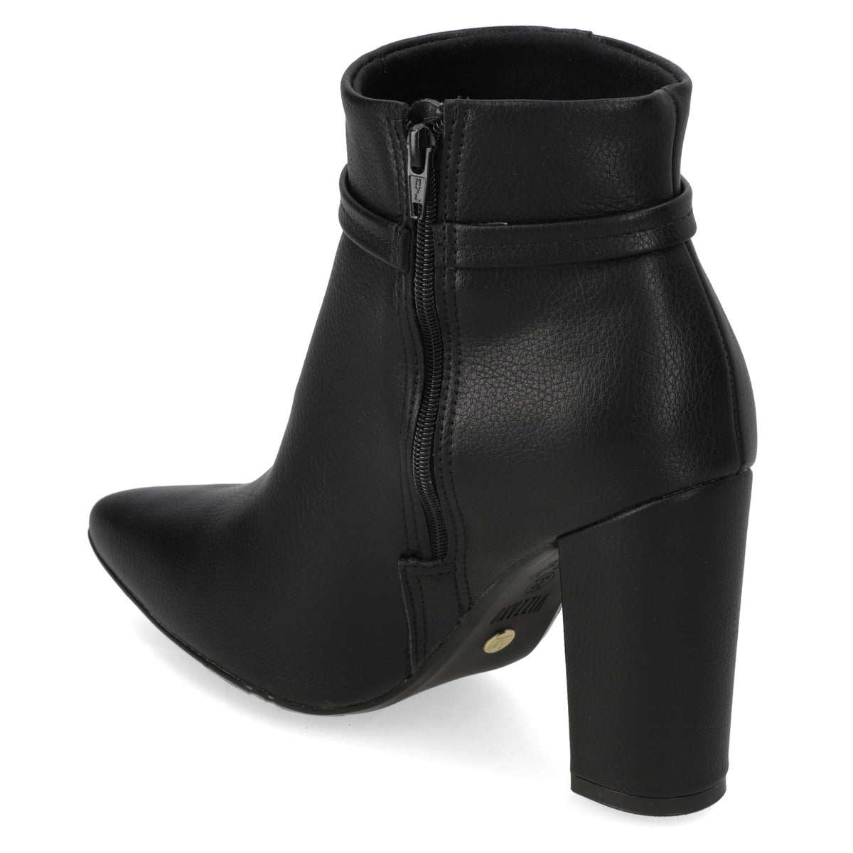 Botin Taco Ancho 7 cm Negro Vizzano 34 / Negro
