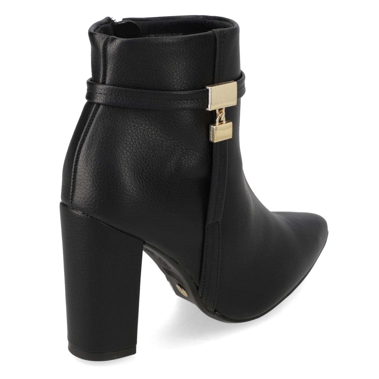 Botin Taco Ancho 7 cm Negro Vizzano 34 / Negro