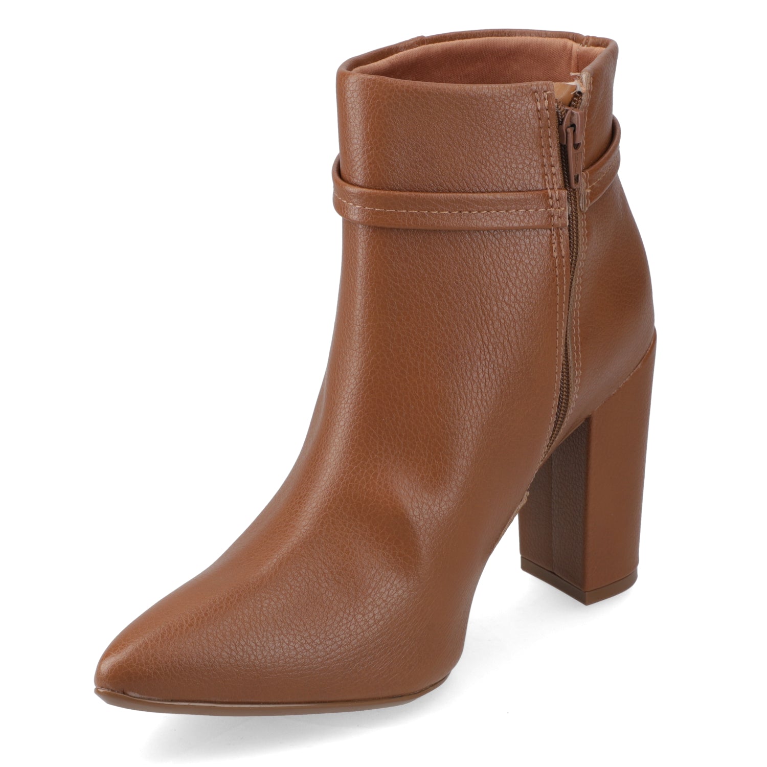 Botin Taco Ancho 7 cm Camel Vizzano 34 / Camel