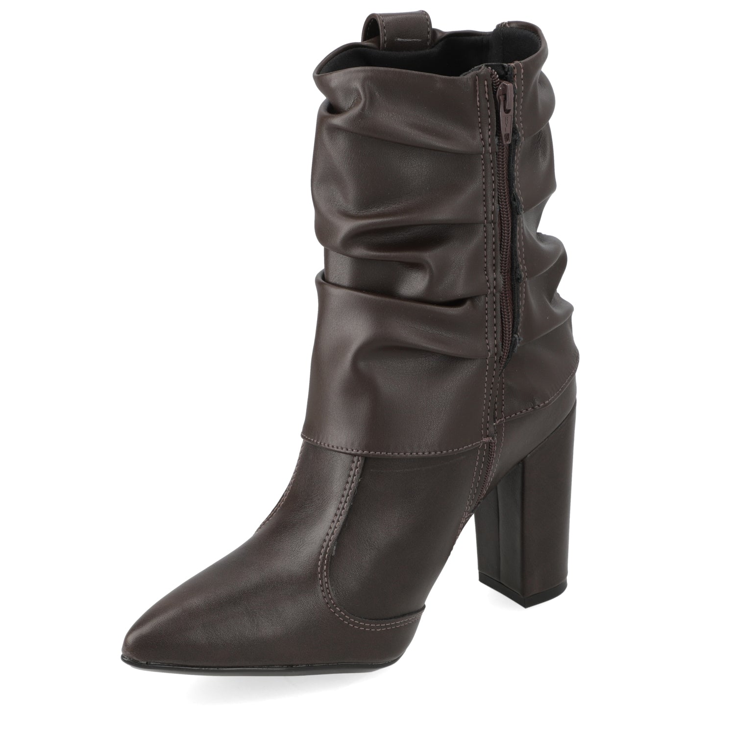 Botin Taco Ancho 7 cm Chocolate Vizzano 34 / Chocolate