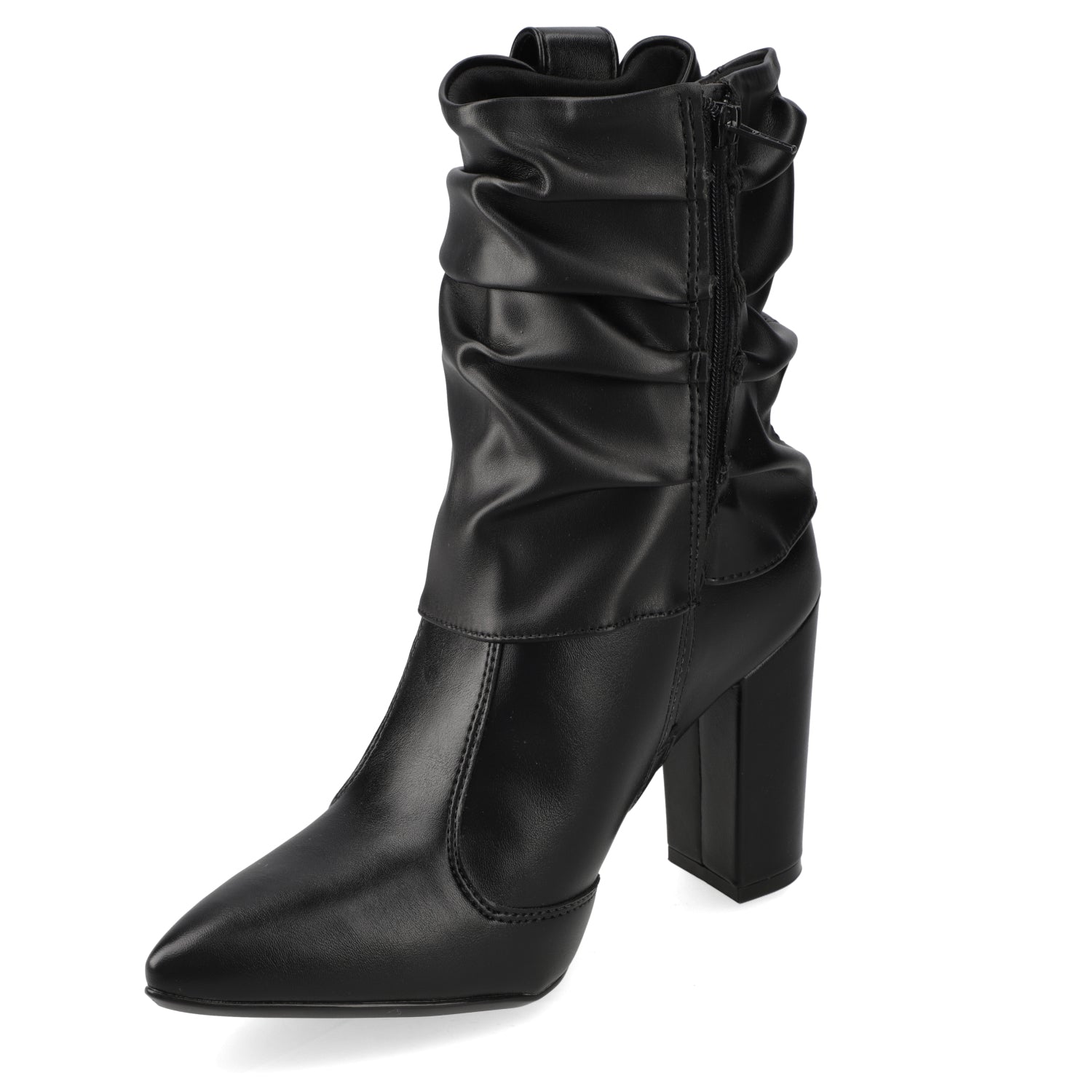 Botin Taco Ancho 7 cm Negro Vizzano 34 / Negro
