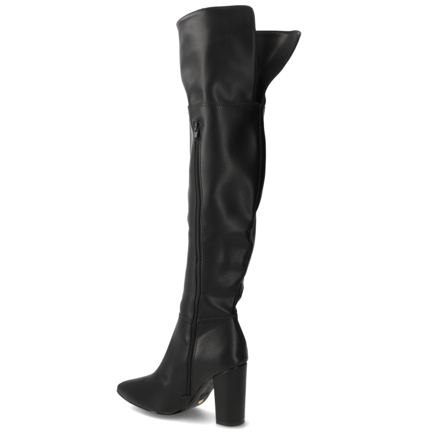 Bota Taco Ancho Negra Vizzano