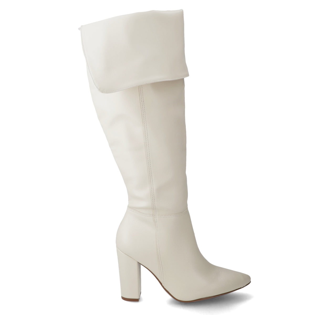 Bota Taco Ancho Blanca Vizzano 34 / Blanco