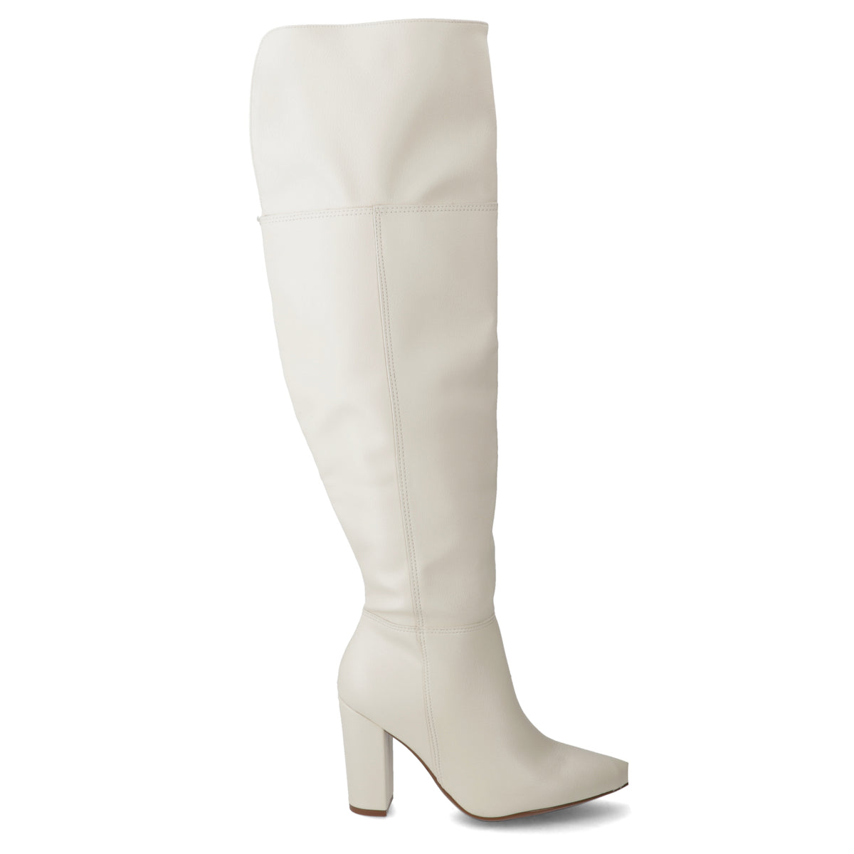 Bota Taco Ancho Blanca Vizzano 34 / Blanco
