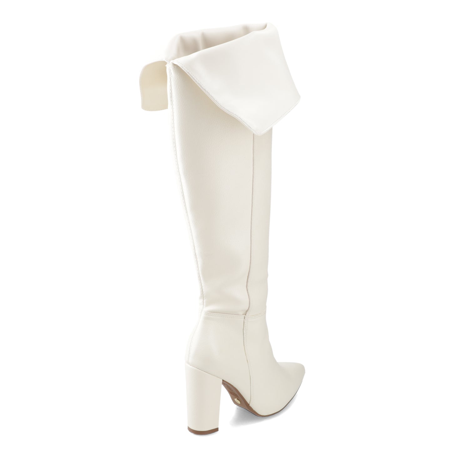 Bota Taco Ancho 7 cm Blanco Vizzano 34 / Blanco