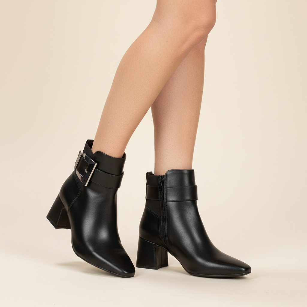 Botin Negro Vizzano 35 / Negro