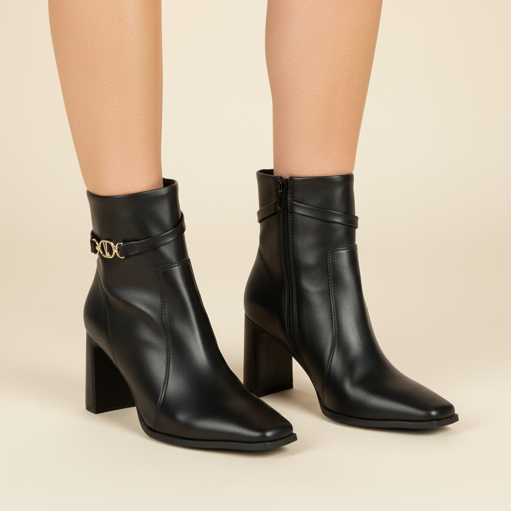 Botin Negro Vizzano 34 / Negro