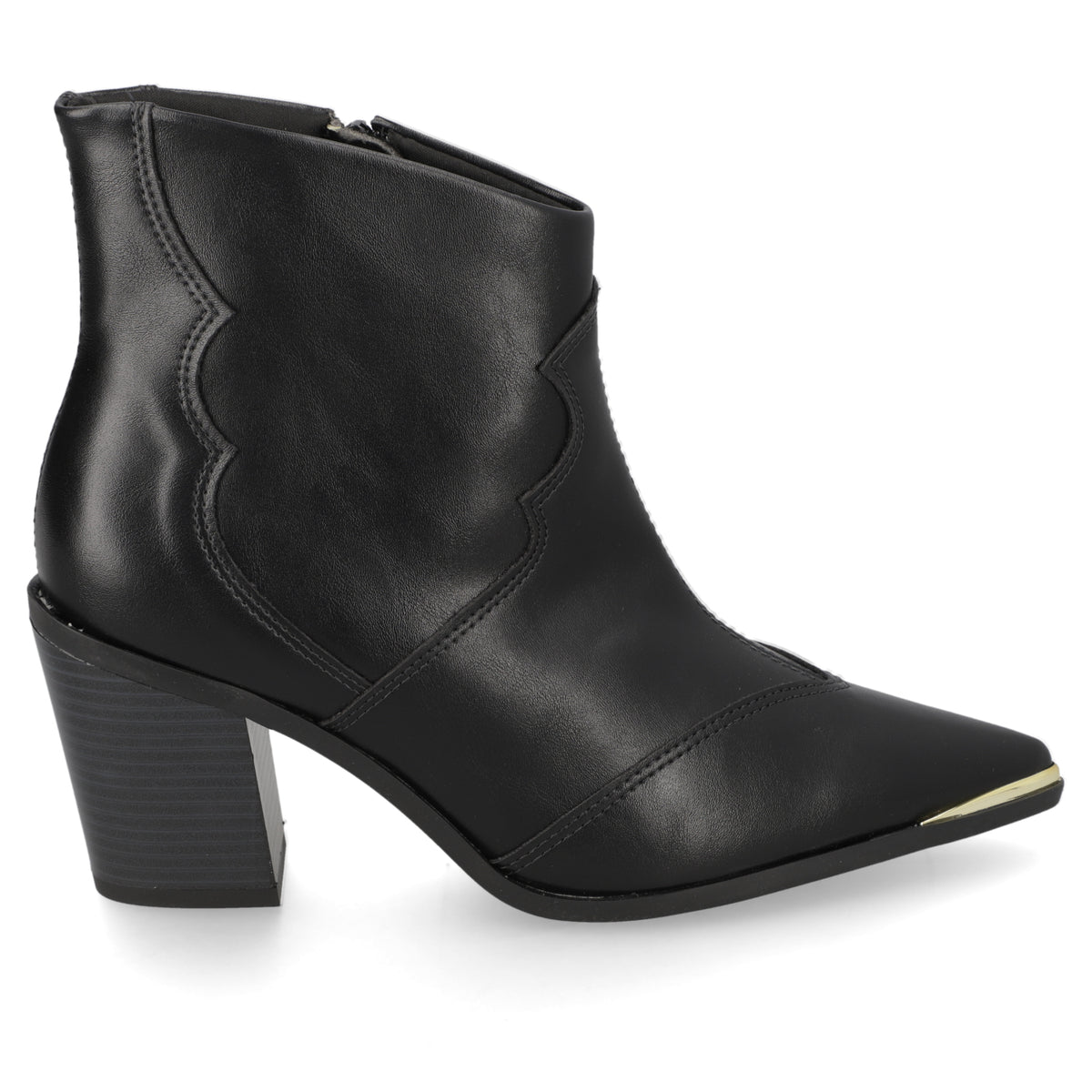 Botin Texano Negro Vizzano 35 / Negro