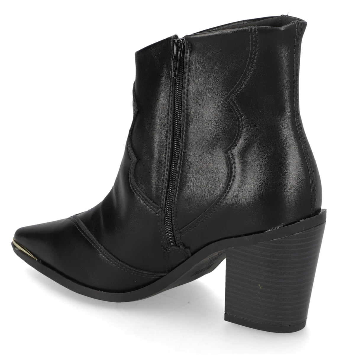 Botin Texano Negro Vizzano 35 / Negro
