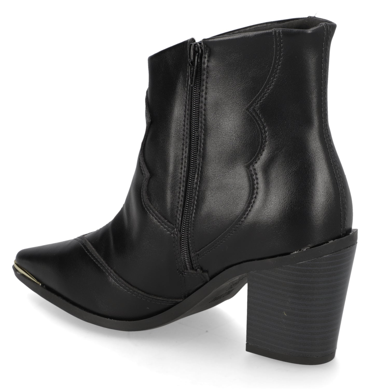 Botin Texano Negro Vizzano 35 / Negro