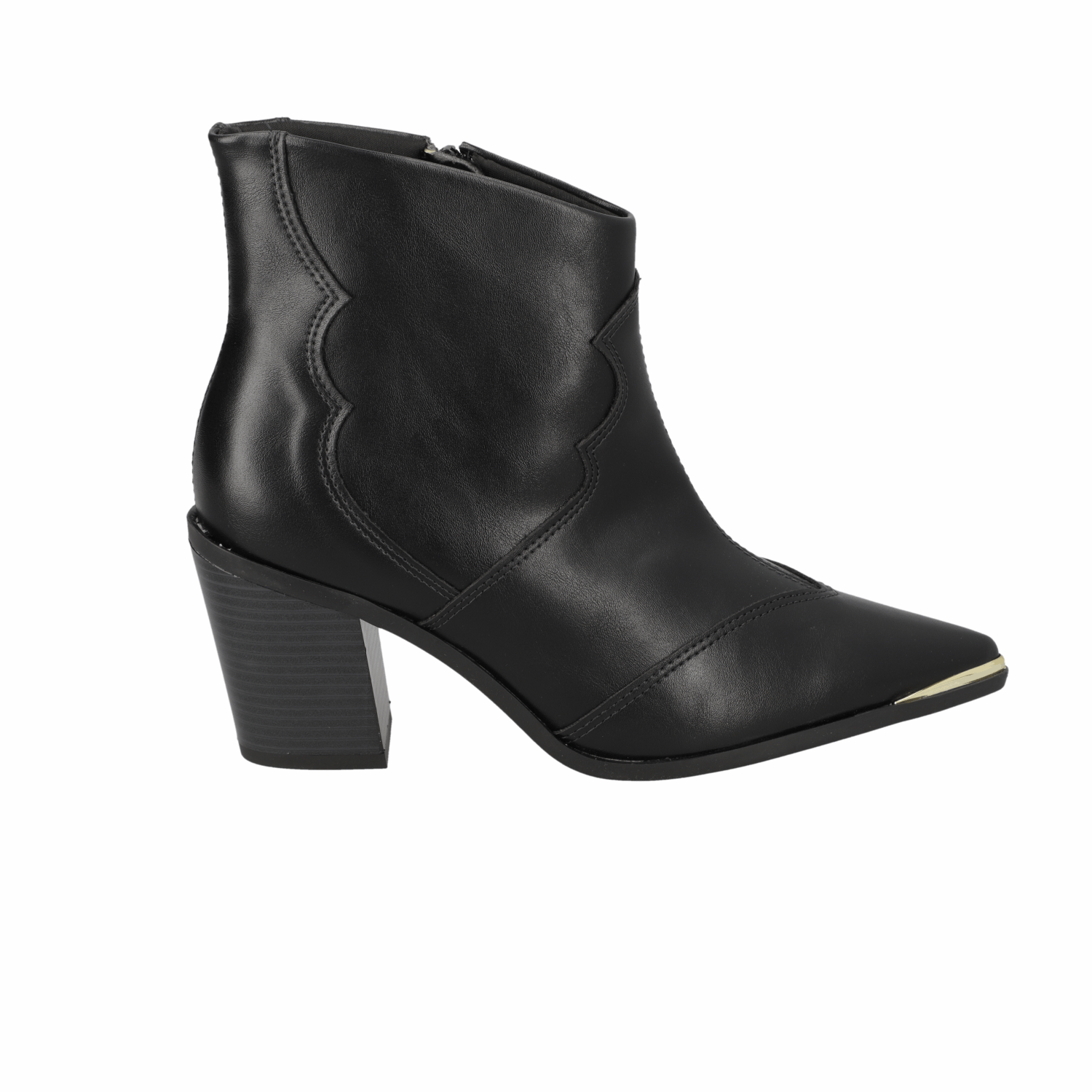 Botin Texano Negro Vizzano 35 / Negro