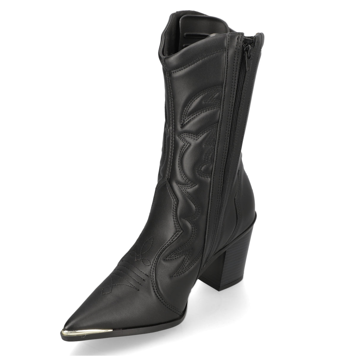 Bota Texana Negra Vizzano 35 / Negro