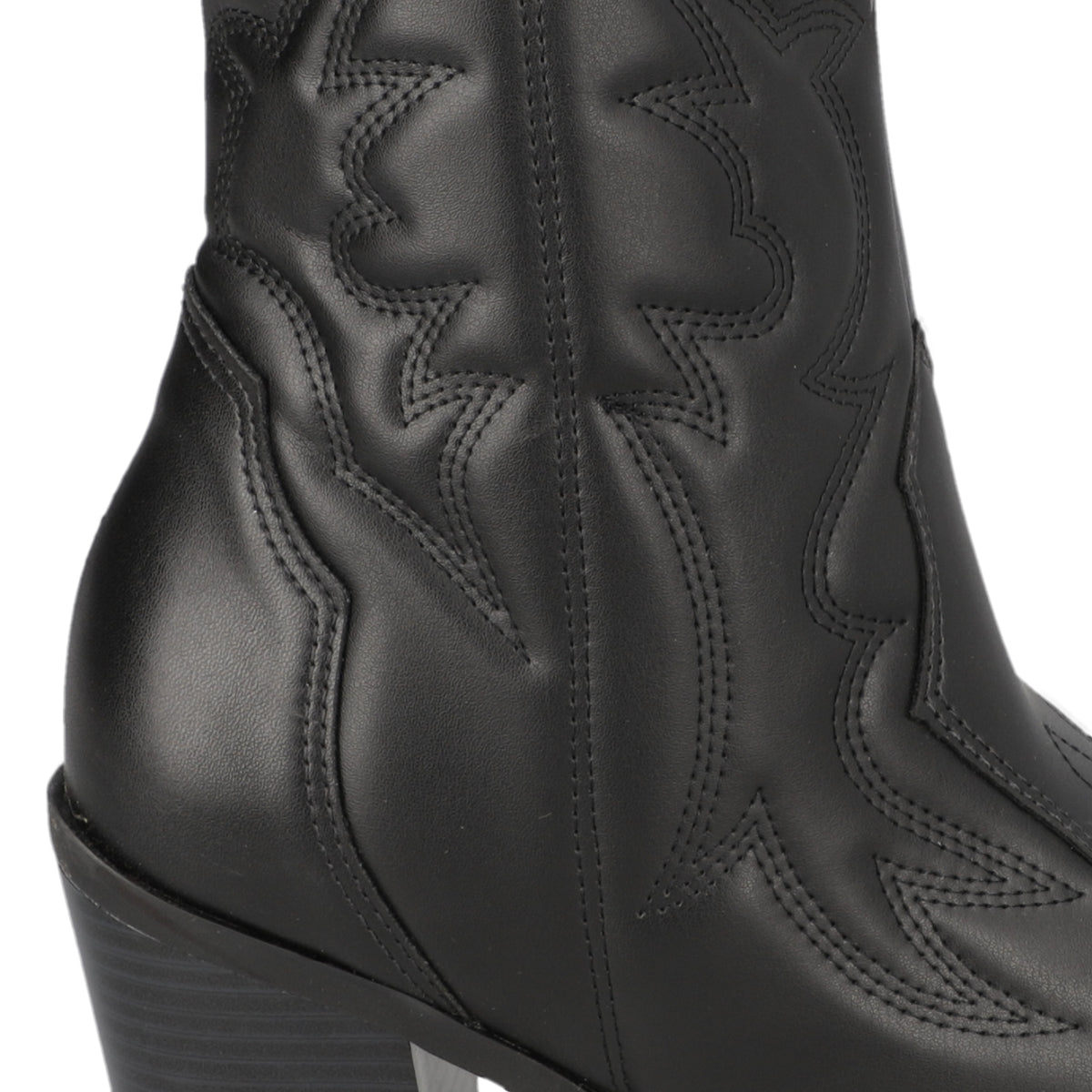 Bota Texana Negra Vizzano 35 / Negro