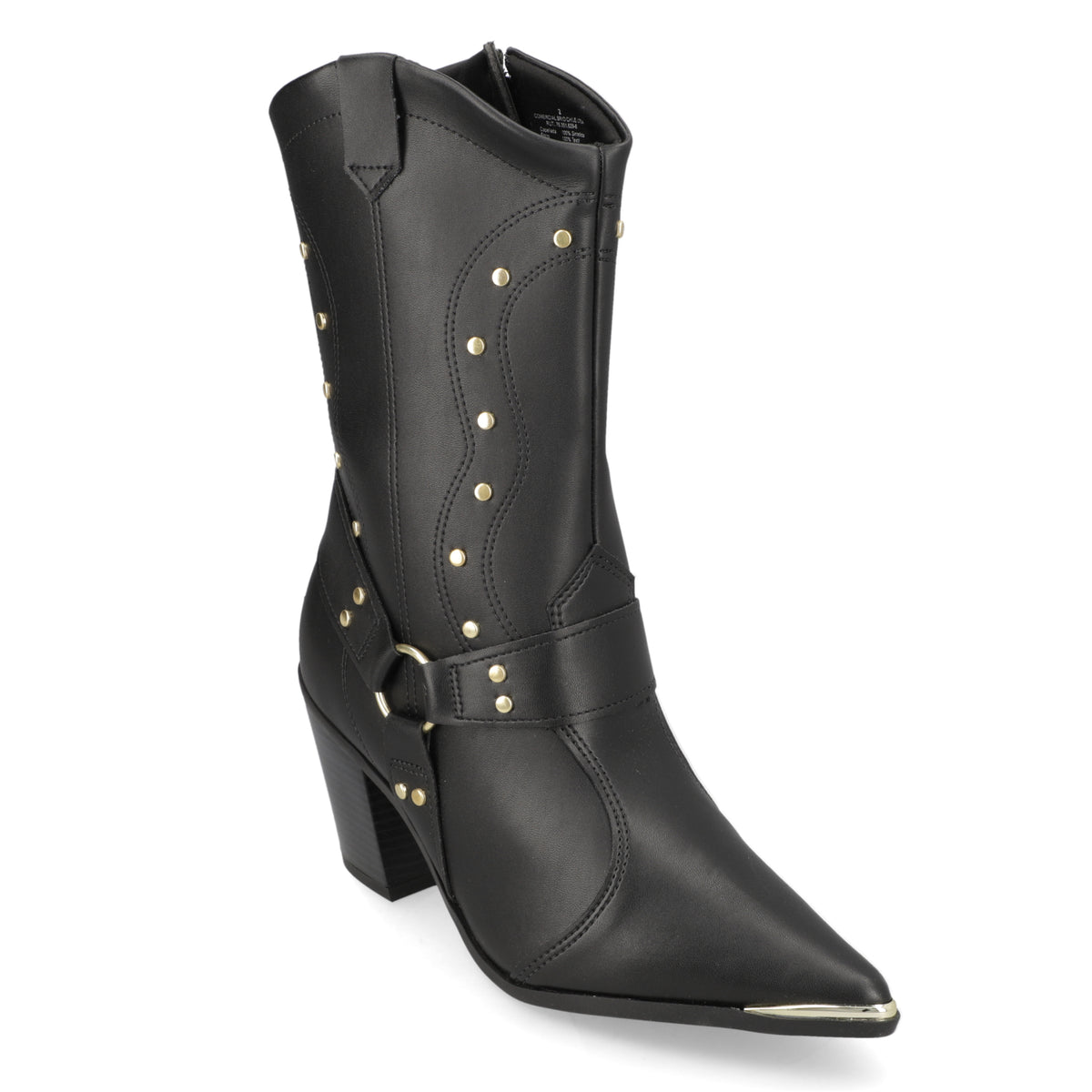 Bota Texana Negra Vizzano 35 / Negro
