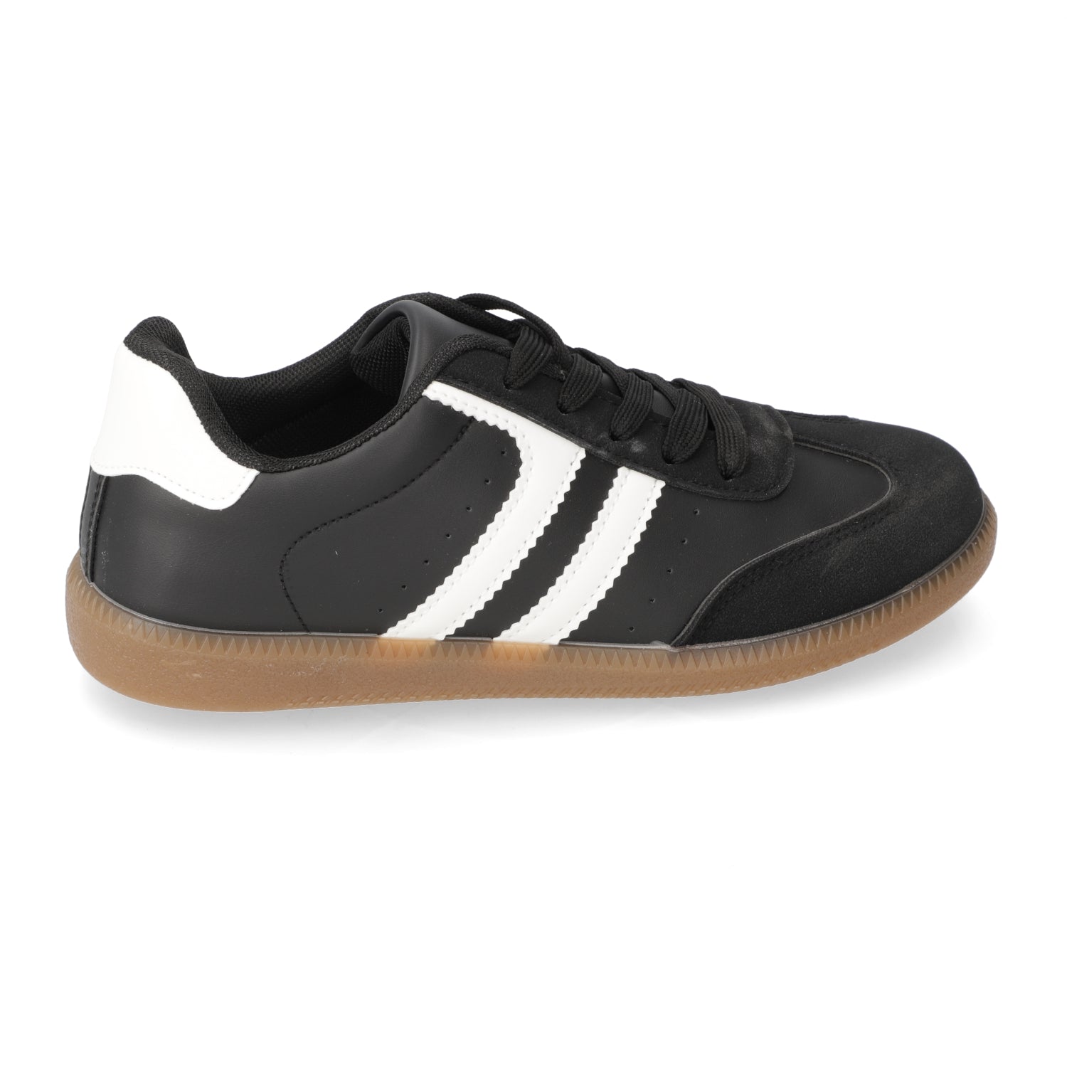 Zapatilla Casual Negro 35 / Negro