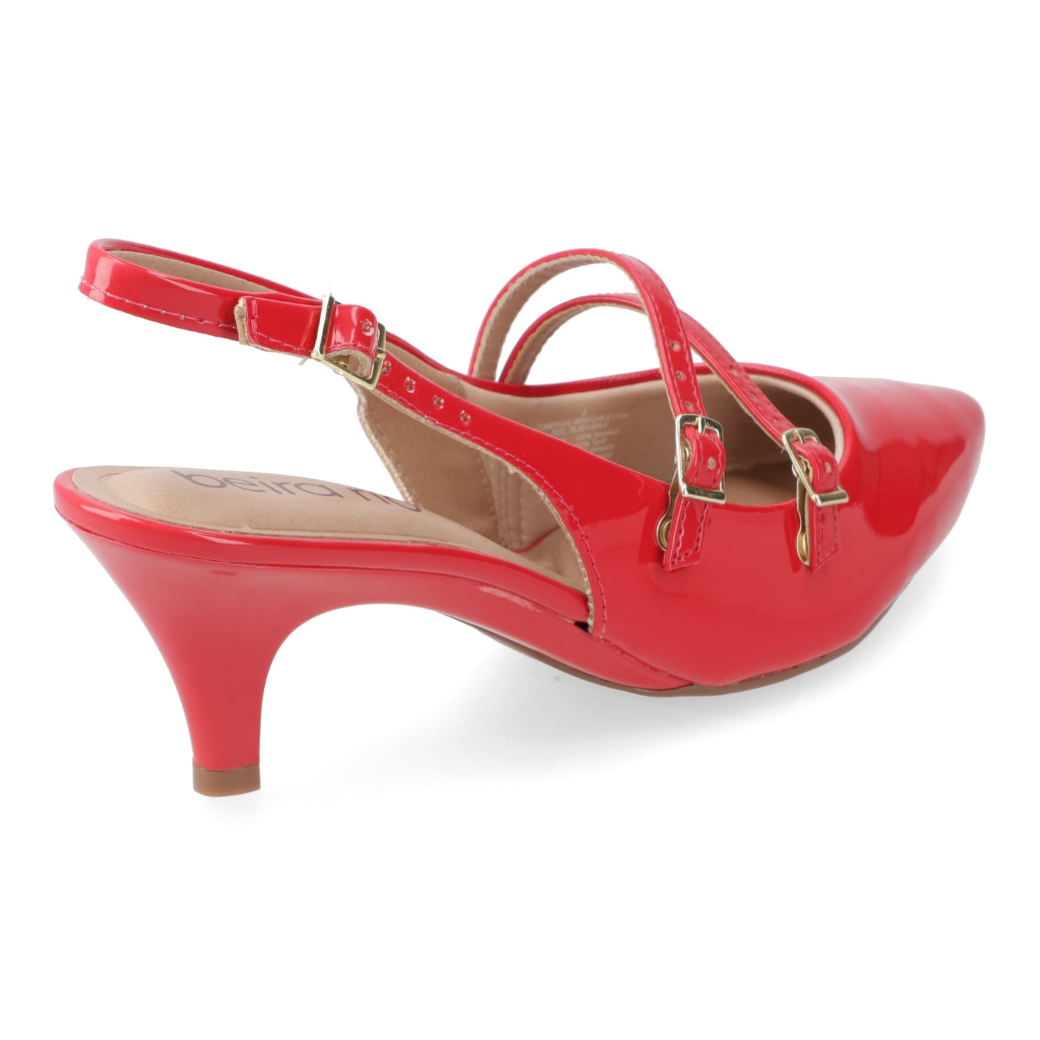 Stiletto 5 cm Rojo Beira Rio 35 / Rojo