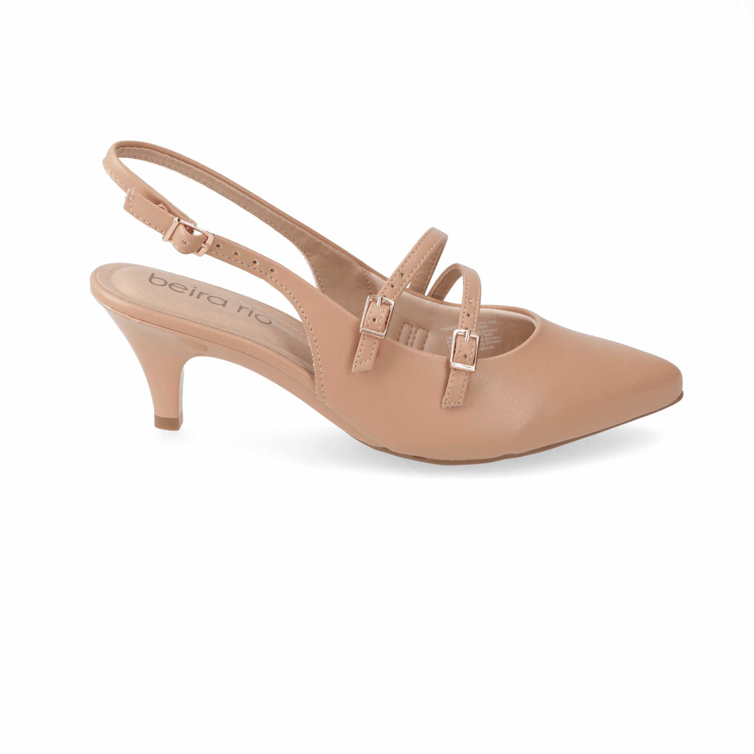 Stiletto 5 cm Nude Beira Rio 35 / Nude