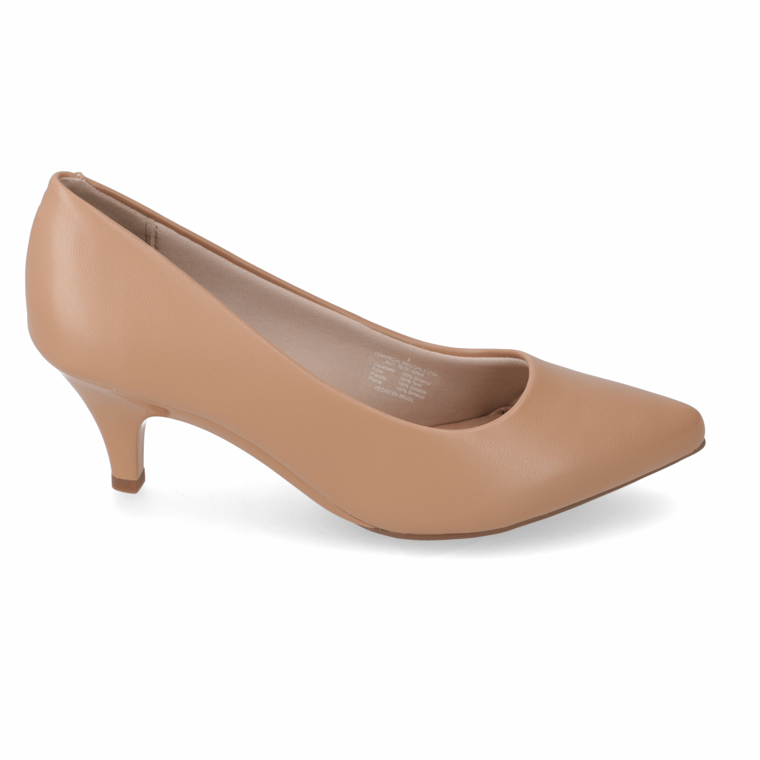 Stiletto Taco Aguja 5 cm Nude