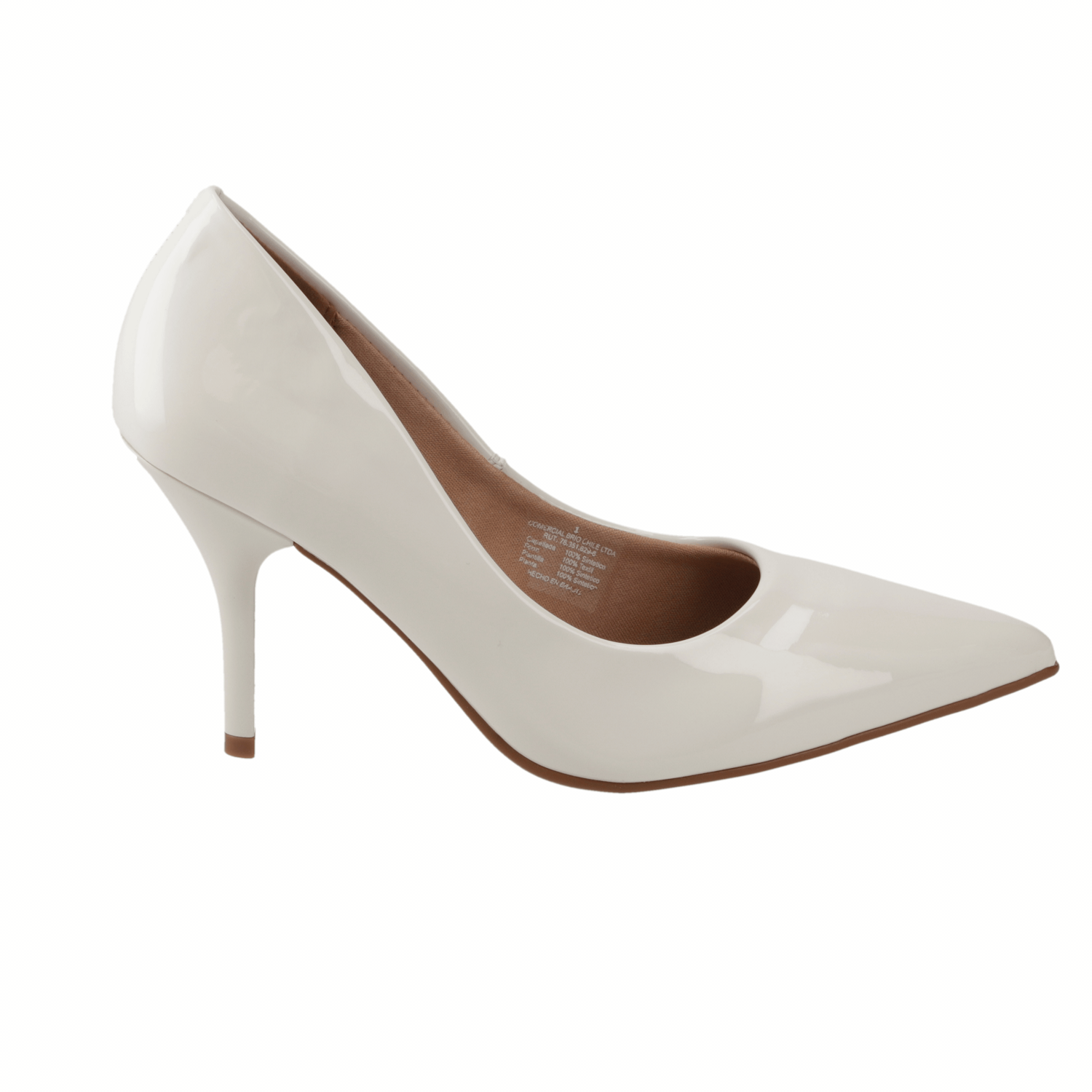 Stiletto Blanco OFF Beira Rio 34 / Blanco OFF