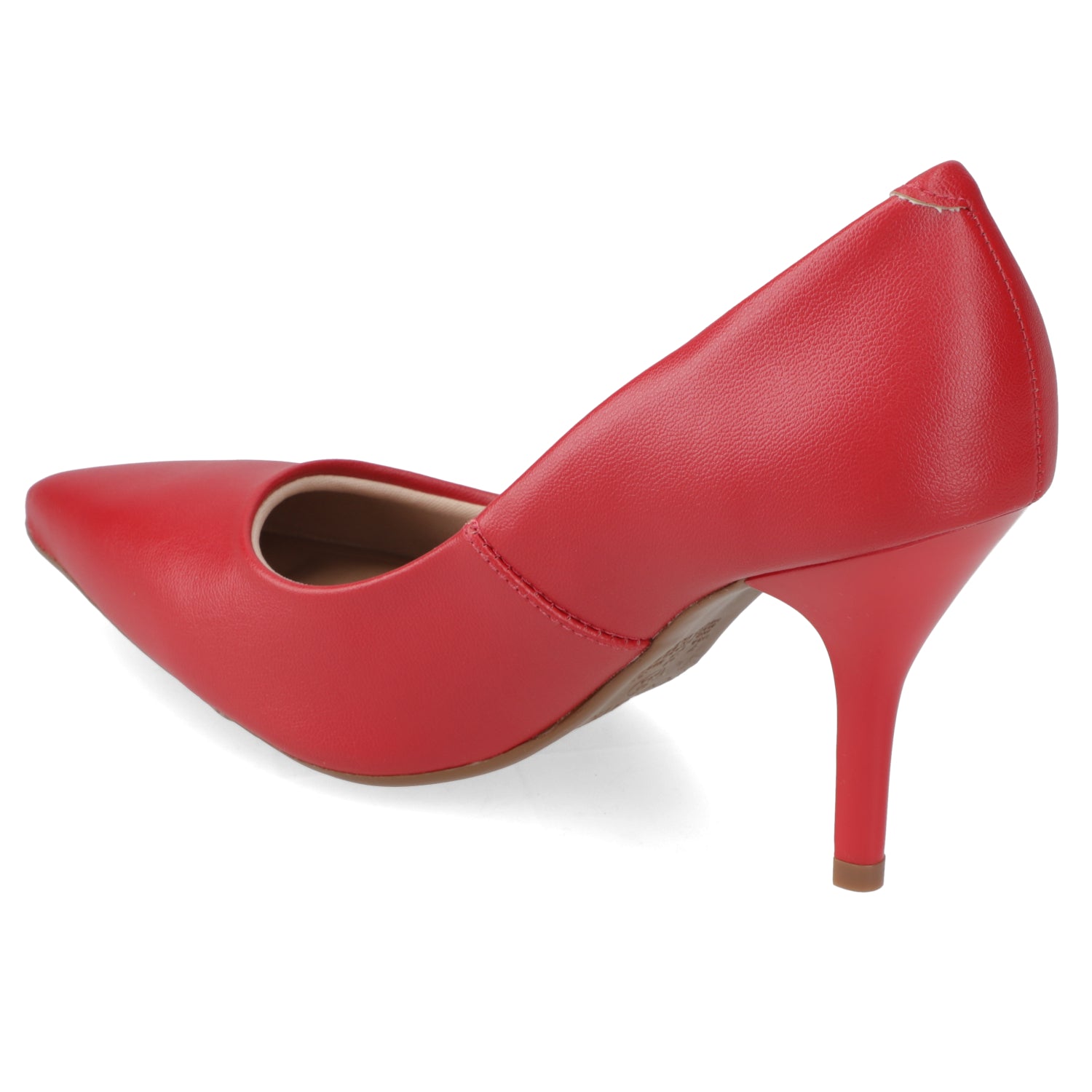 Stiletto Taco Aguja 10 cm Rojo Beira Rio 35 / Rojo