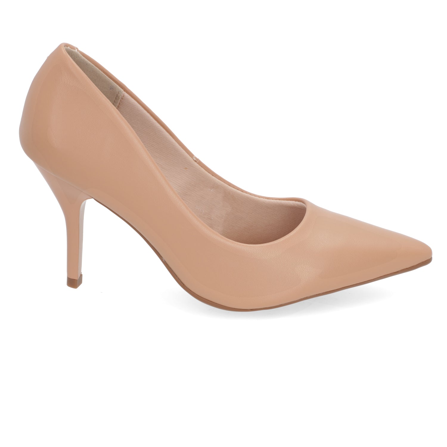 Stiletto Taco Aguja Nude