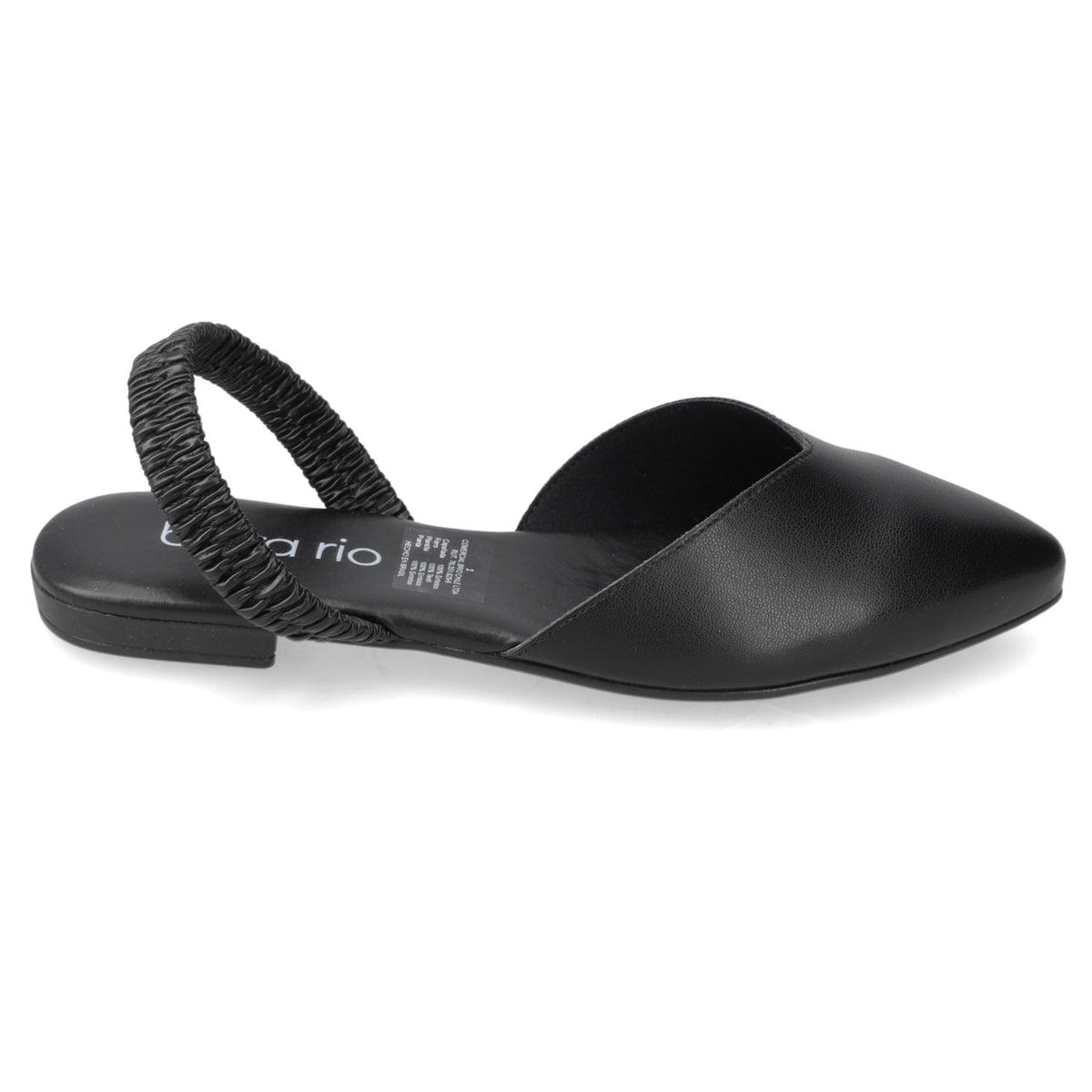 Ballerina Negro Beira Rio Ecocuero 35 / Negro