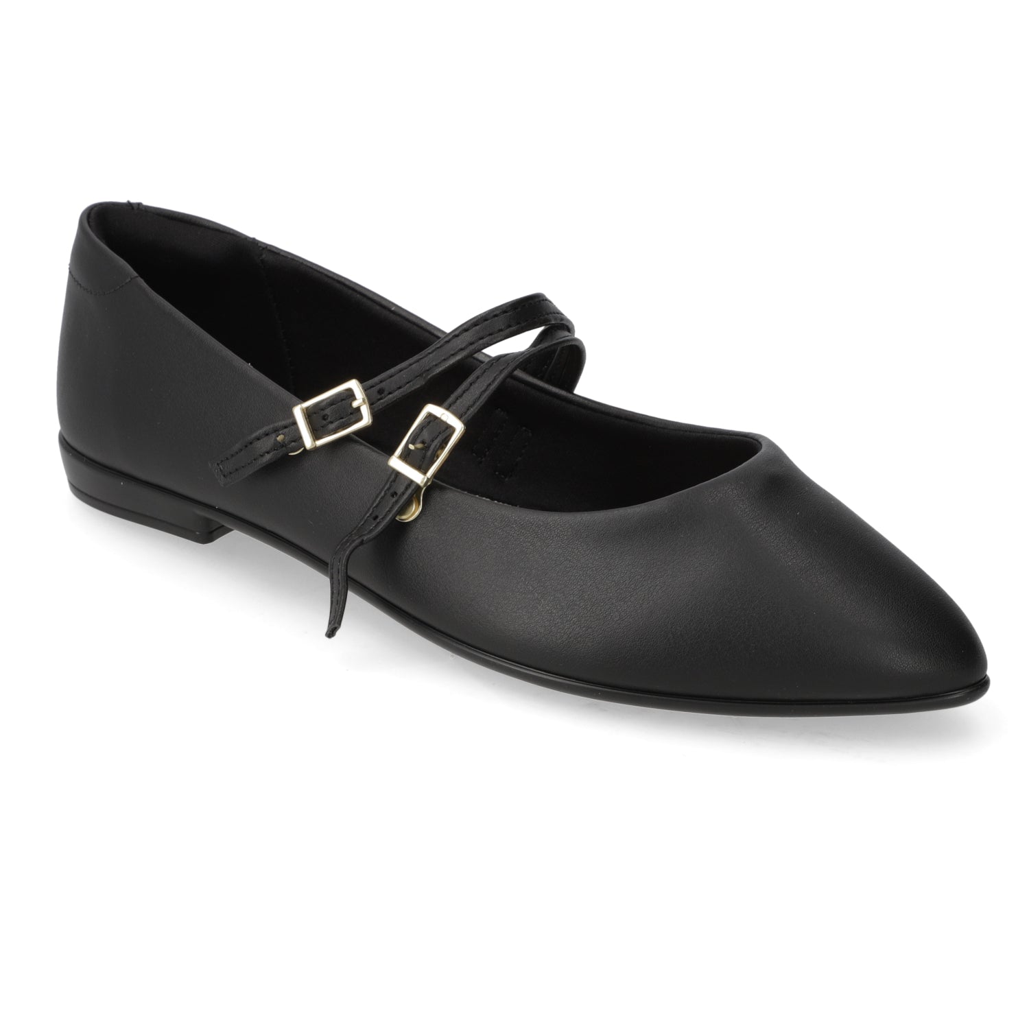 Ballerina Eco Cuero Negro