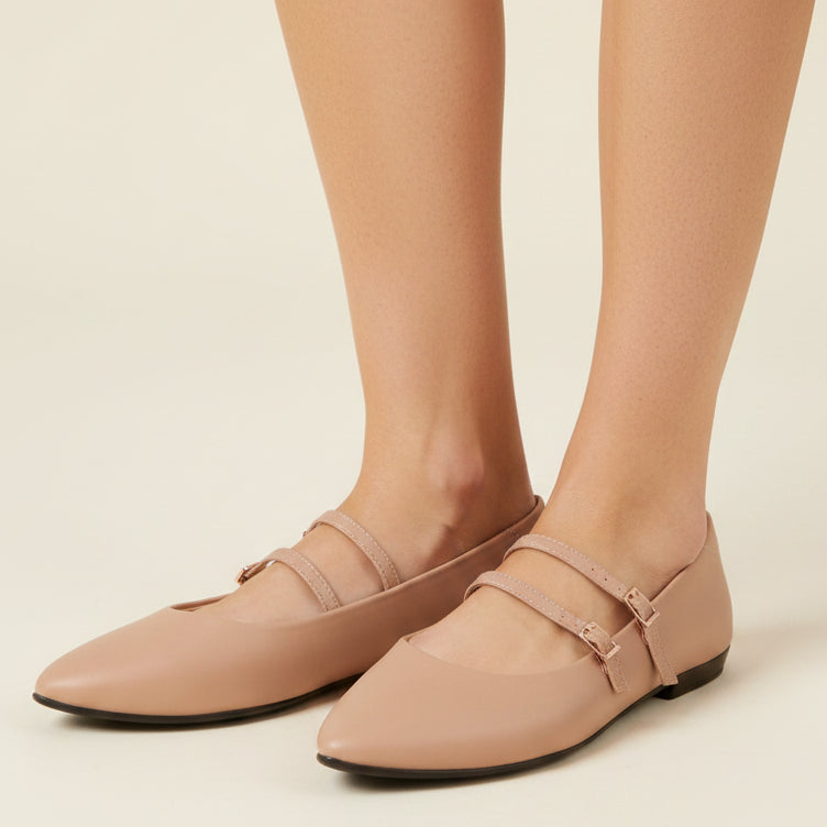 Ballerina Eco Cuero Nude 35 / Nude