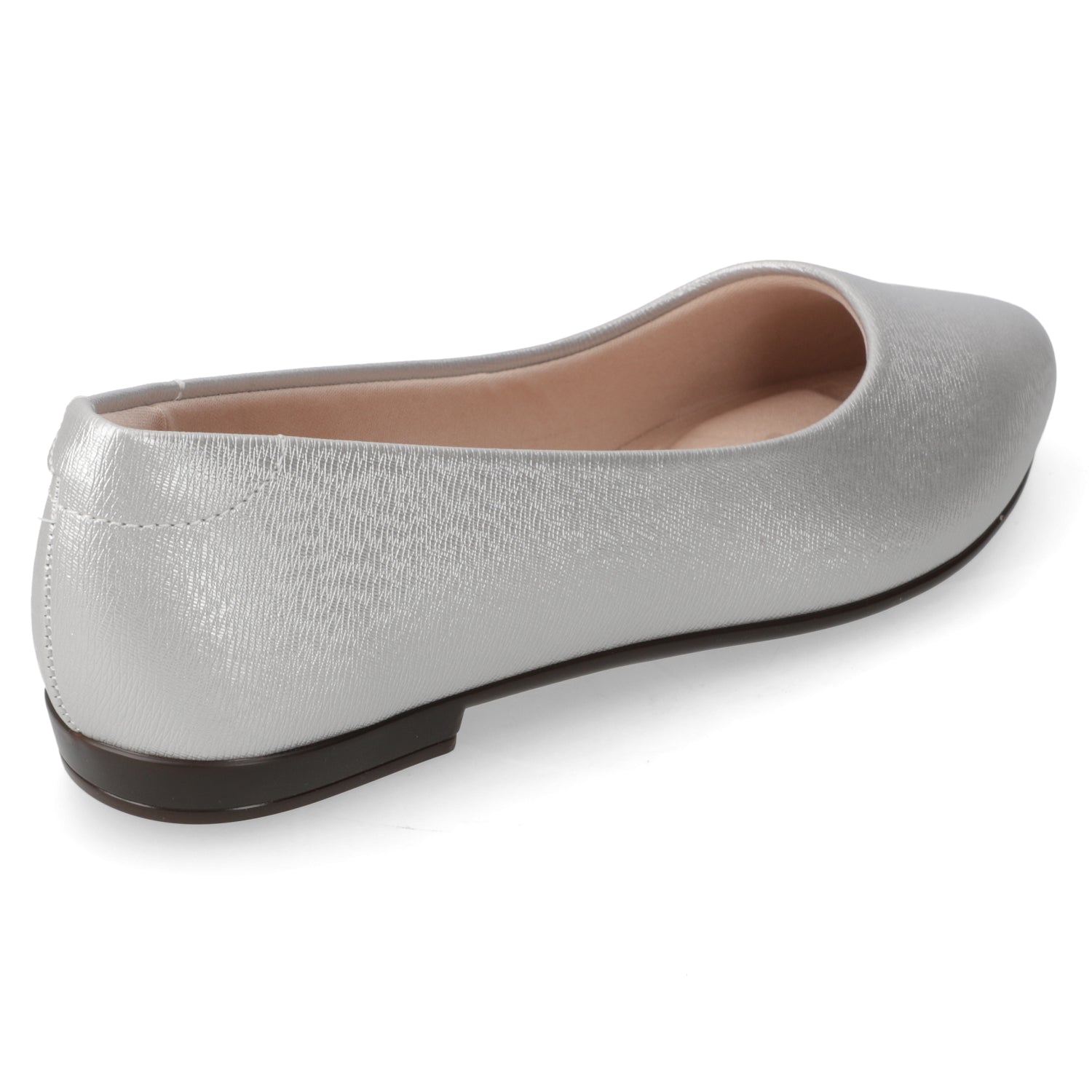 Ballerina Metalizados Plateado