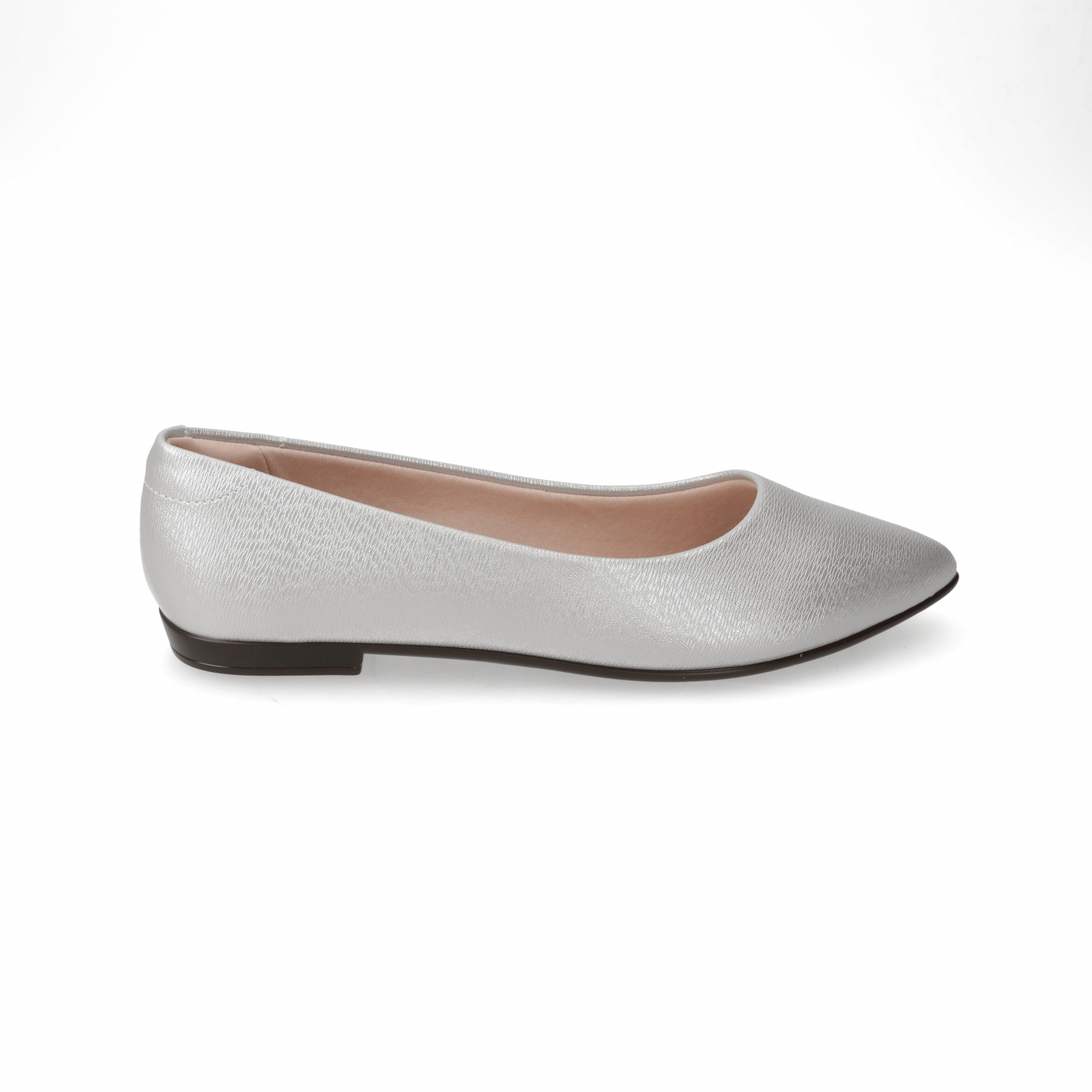 Ballerina Metalizados Plateado