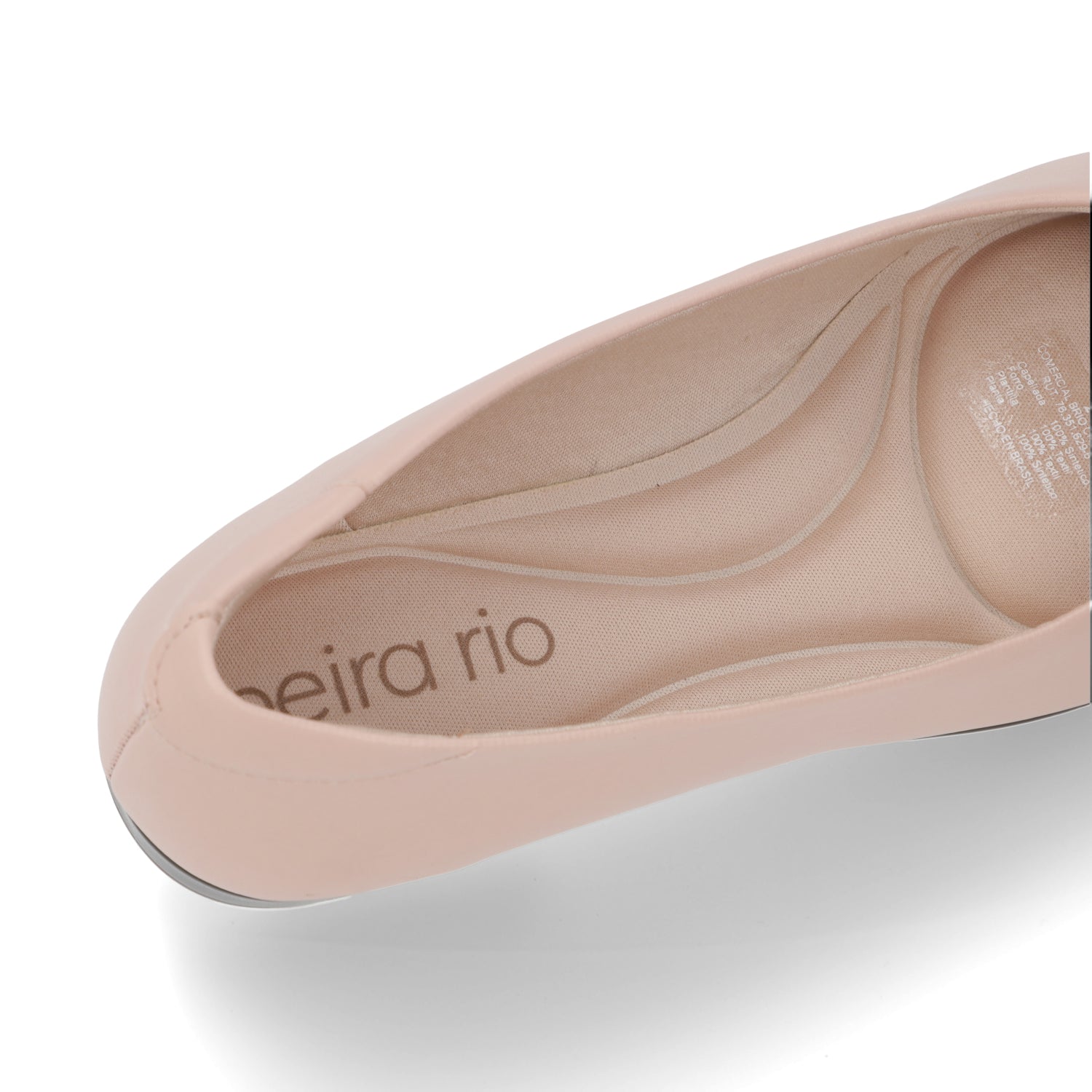 Ballerina Mujer Beira Rio EcoCuero Rosa 4136-395-7800-53252