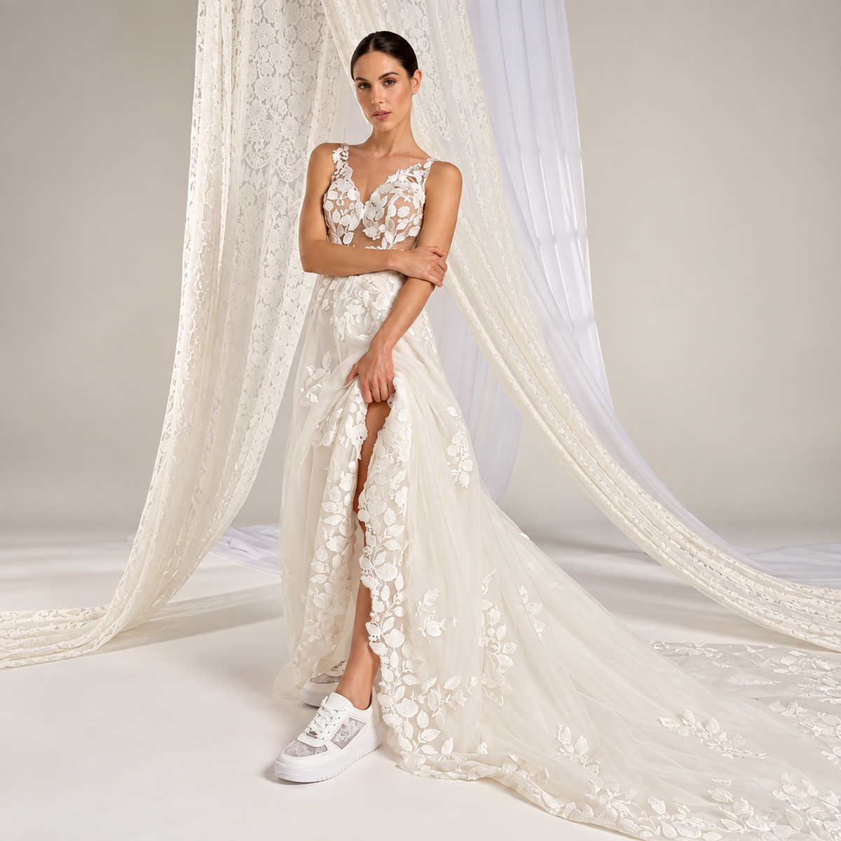 Zapatillas de Novia Blancas Vizzano