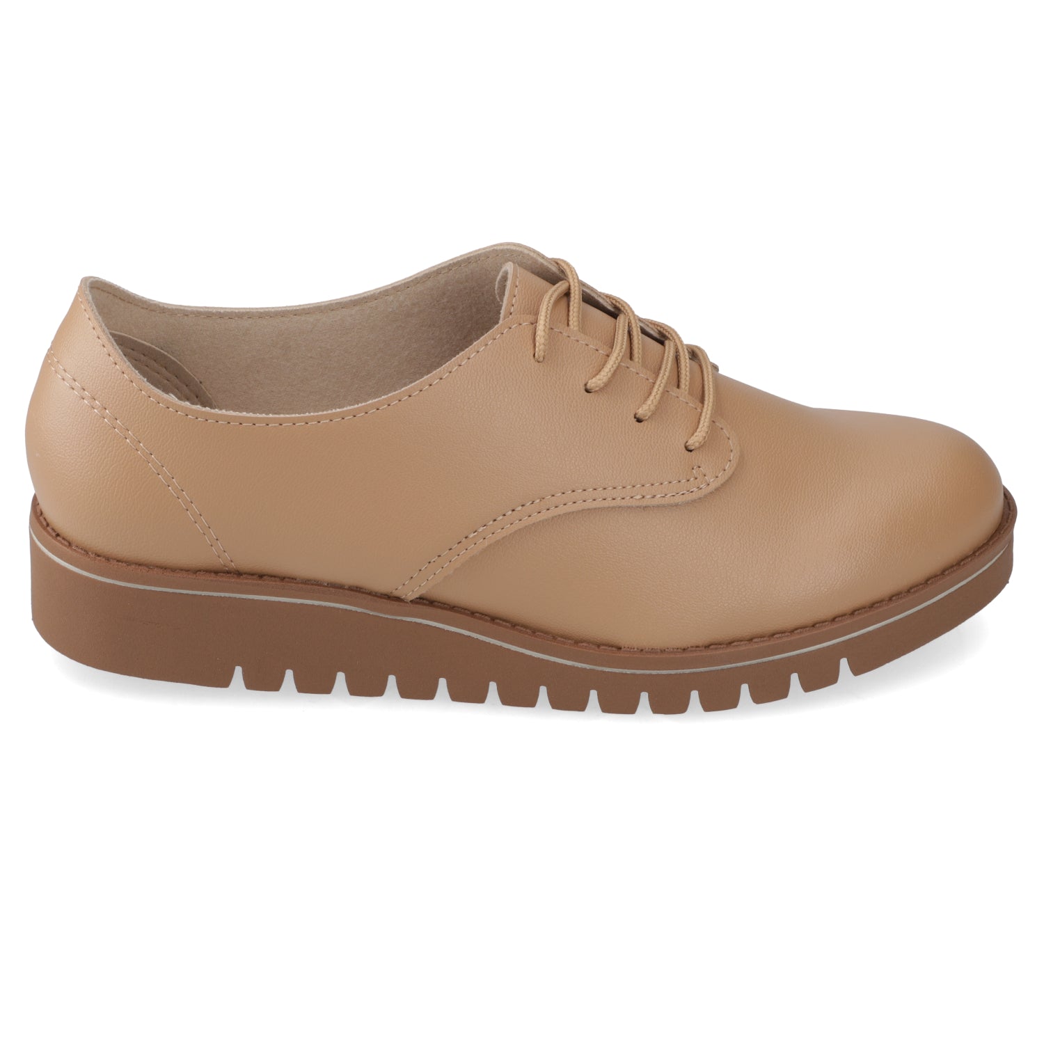 Zapato Oxford Taupe Beira Rio 35 / Taupe