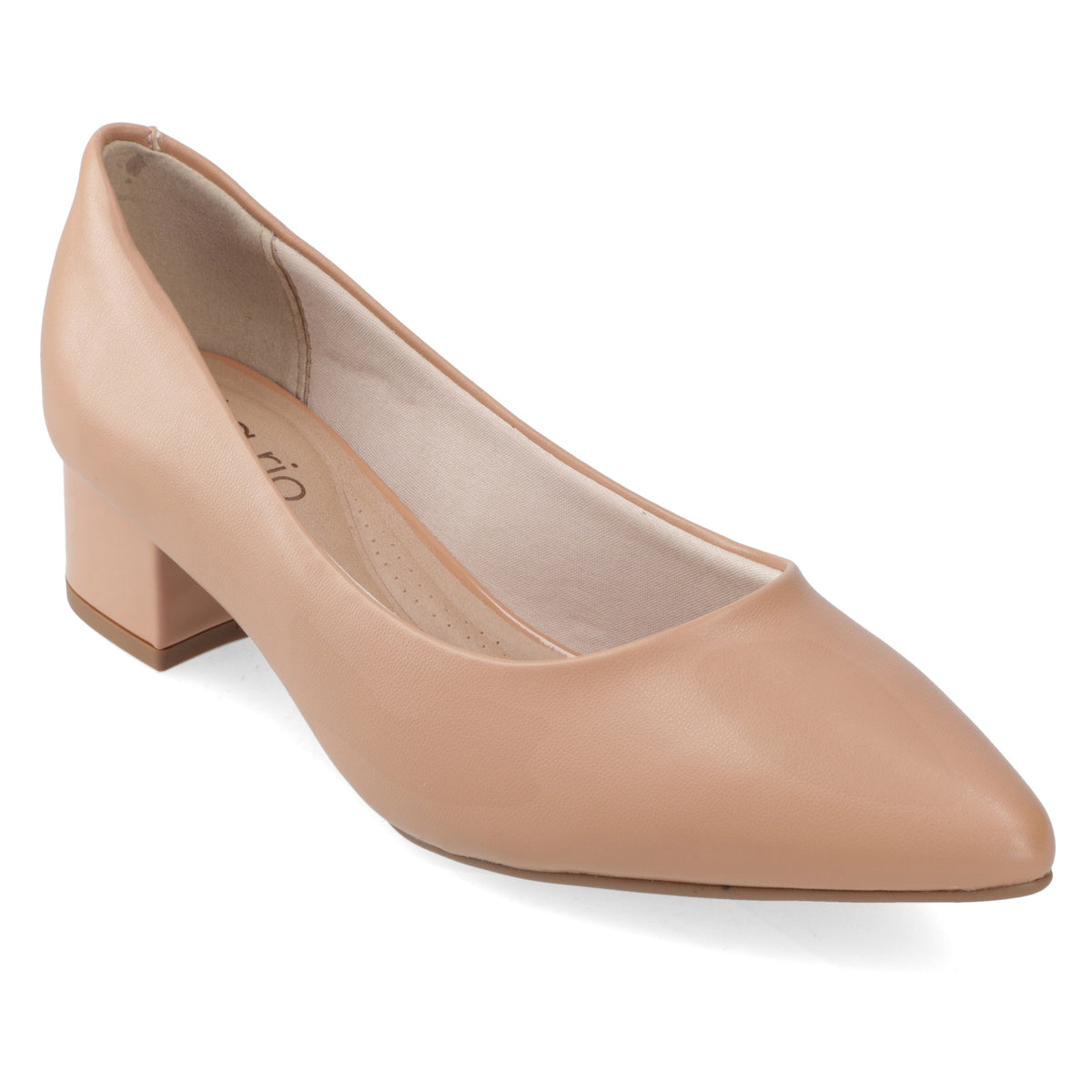 Taco Ancho 3 cm Nude Beira Rio 35 / Nude