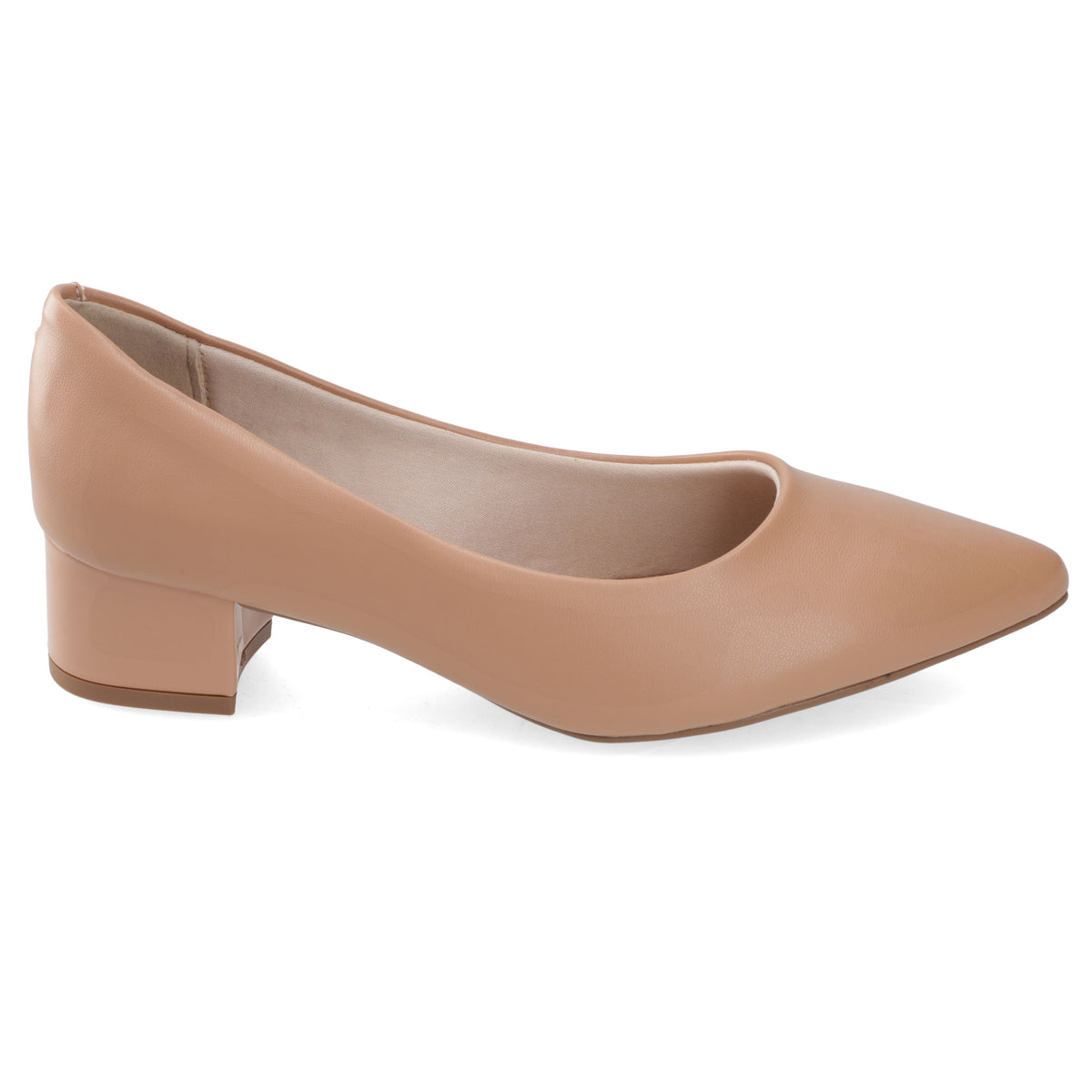 Taco Ancho 3 cm Nude Beira Rio 35 / Nude