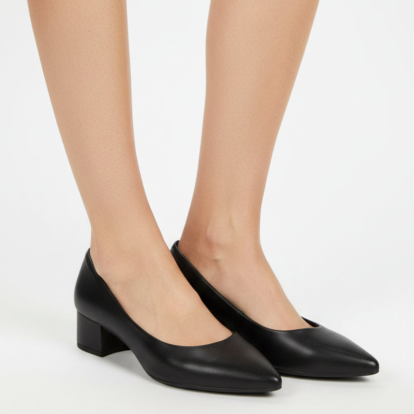 Taco Ancho Negro Beira Rio 35 / Negro